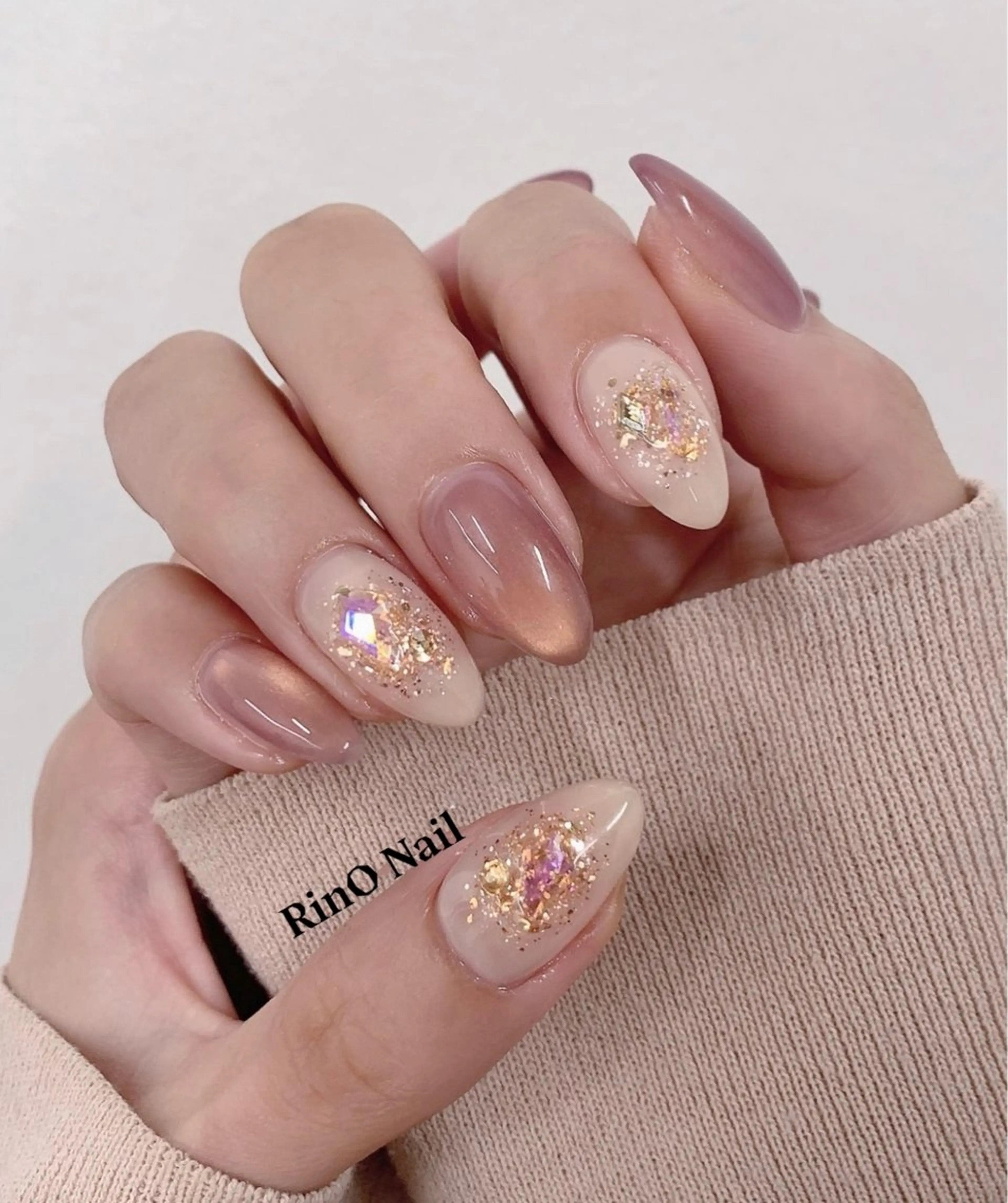ショート RinO Nail Salon所属・Hin Rin 日本橋店のネイルデザイン
