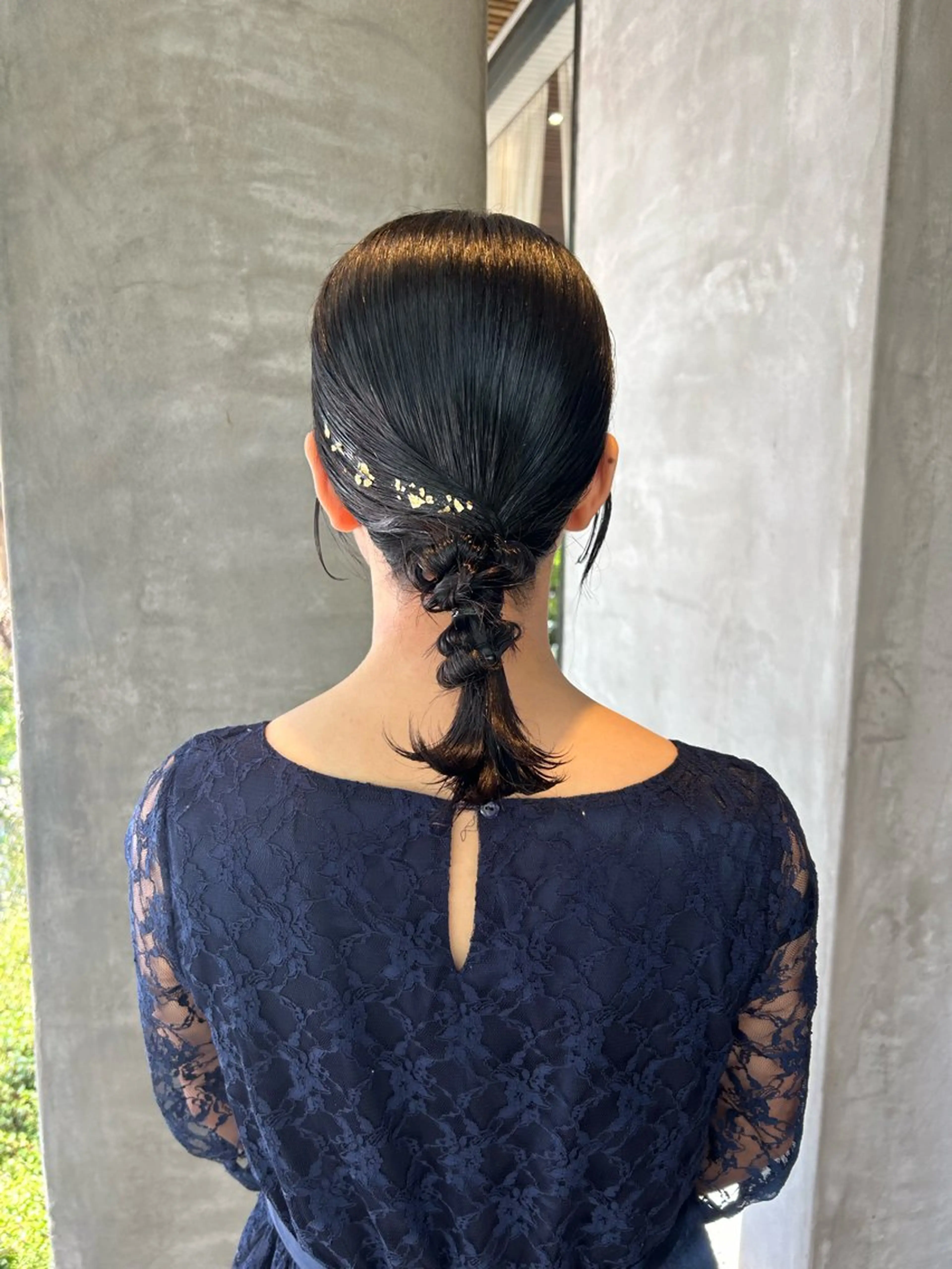 ヘアアレンジ ボブ ヘアセット lapis / soraのヘアスタイル