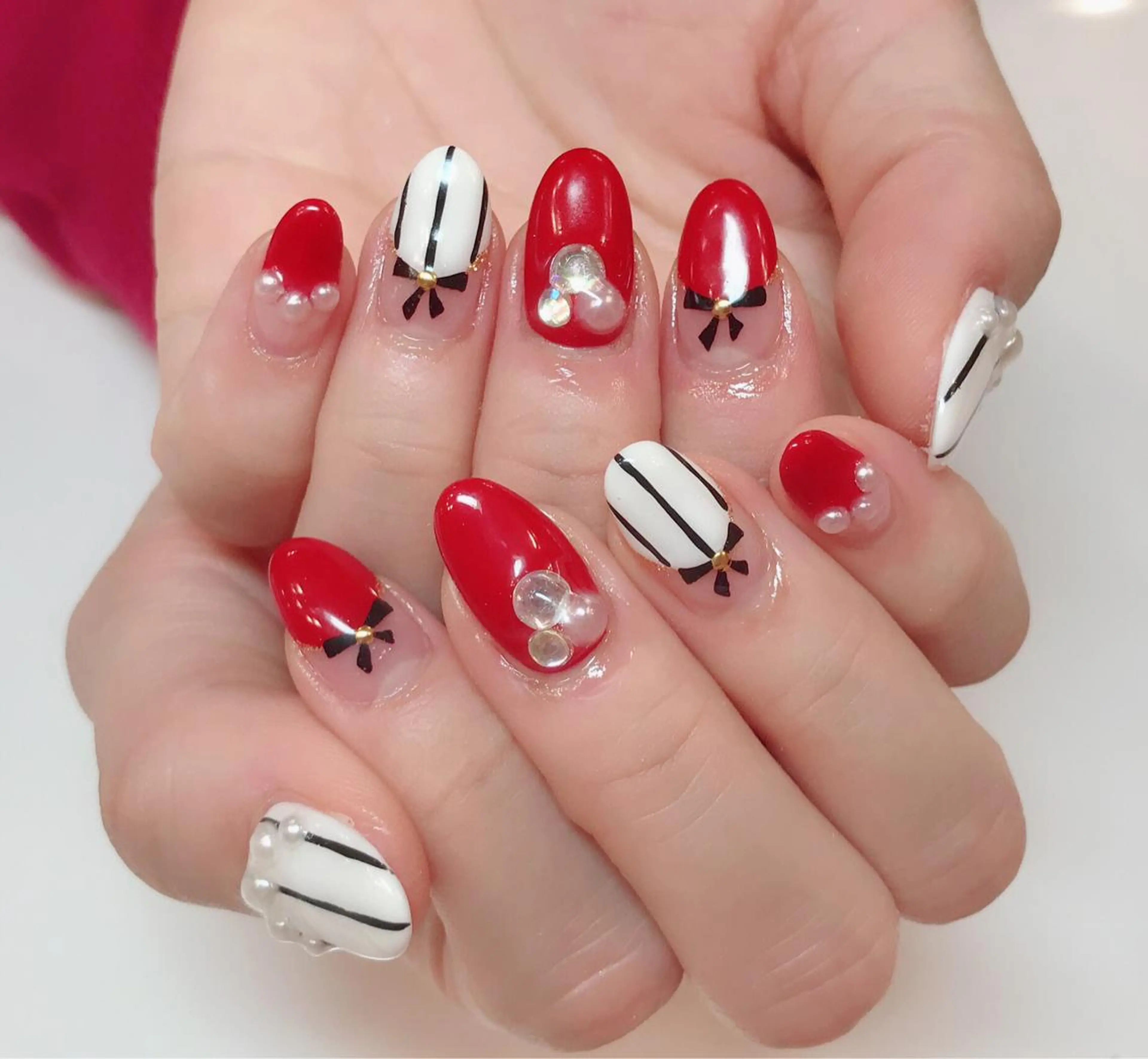 カラー ネイル Q Free nailsのネイルデザイン