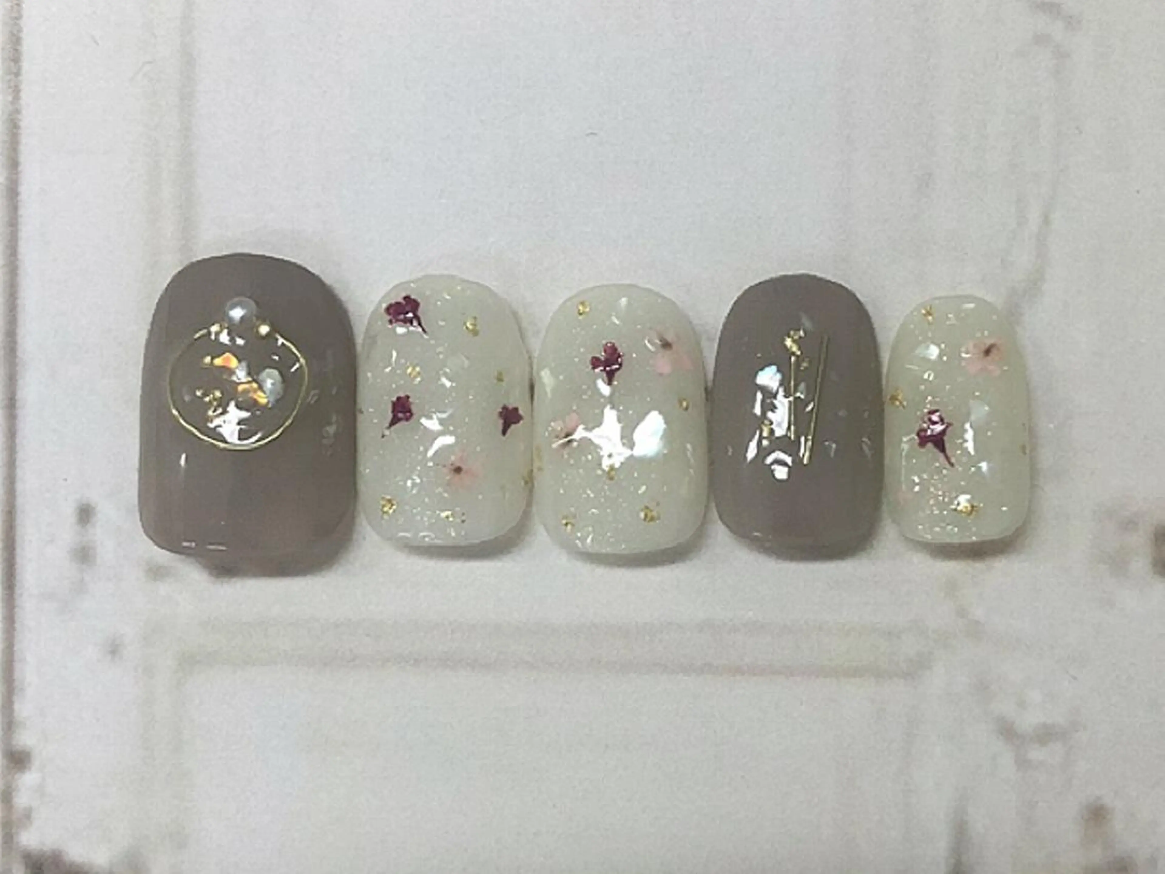 ショート カラー ネイル chéri sinagawaのネイルデザイン