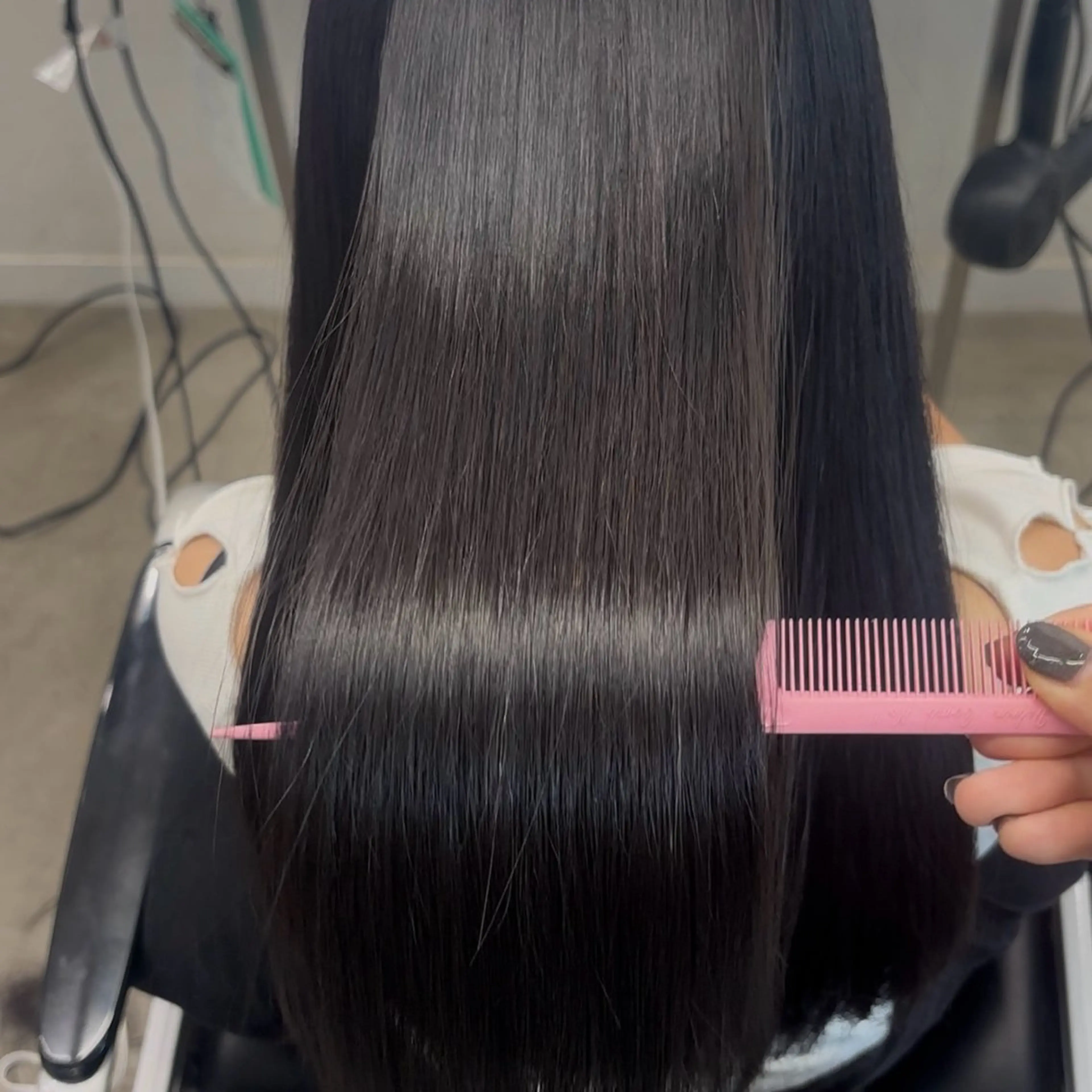 ロング 髪質改善ストレート /暖色カラー🎀🪞のヘアスタイル