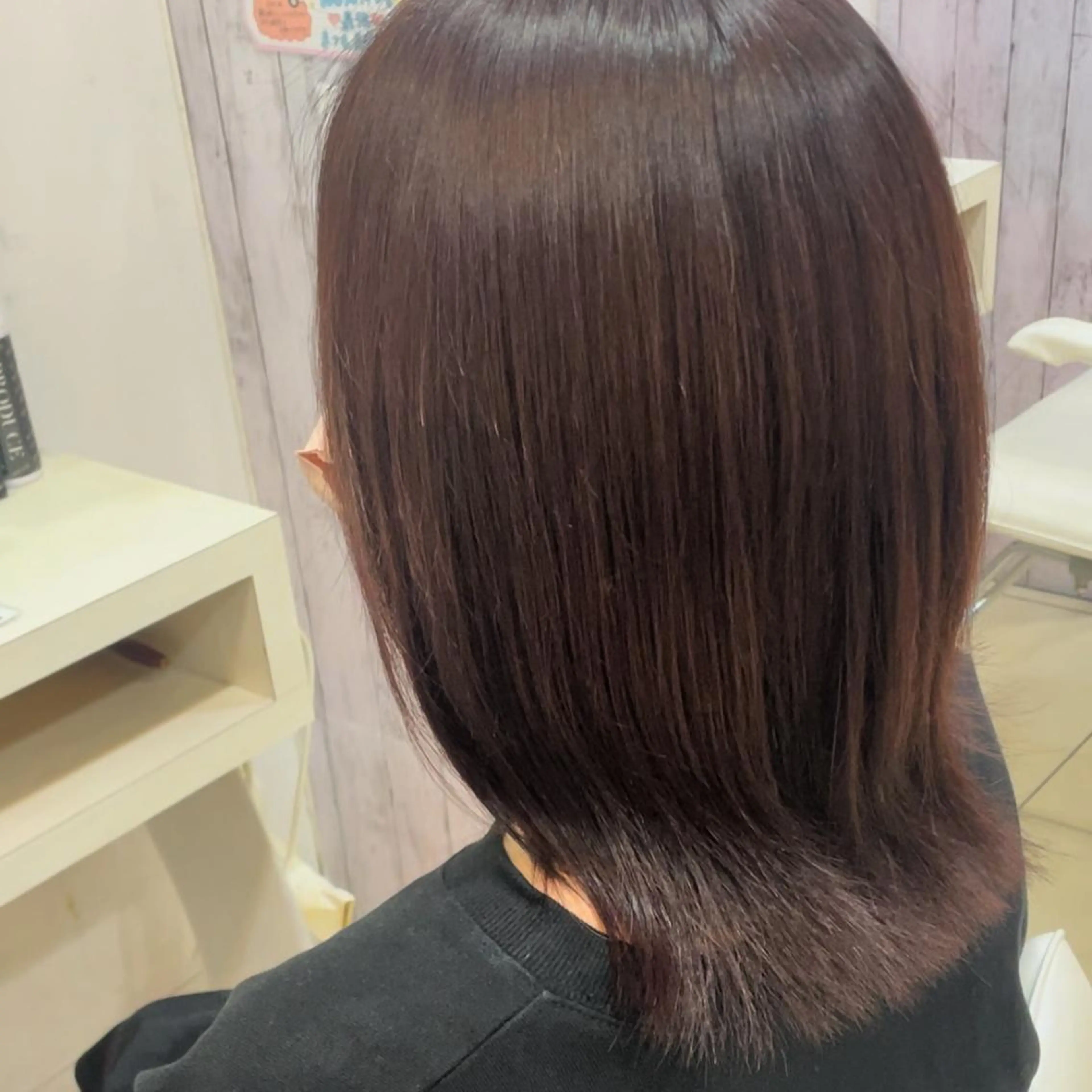 セミロング 🌸暖色髪質改善 MEI🌸のヘアスタイル