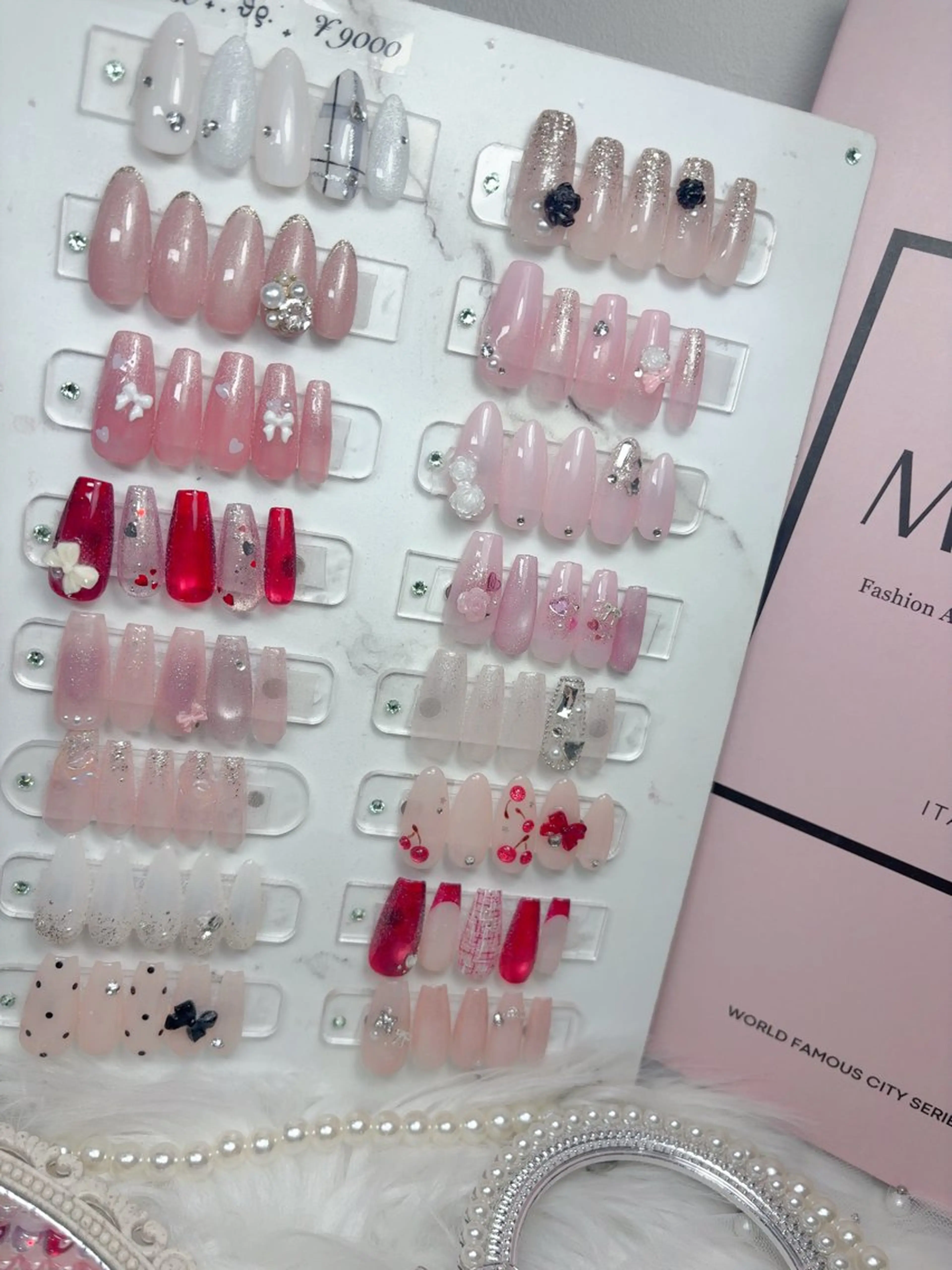 🎀【オフ有】パーツ定額デザイン（色変更可能）の写真