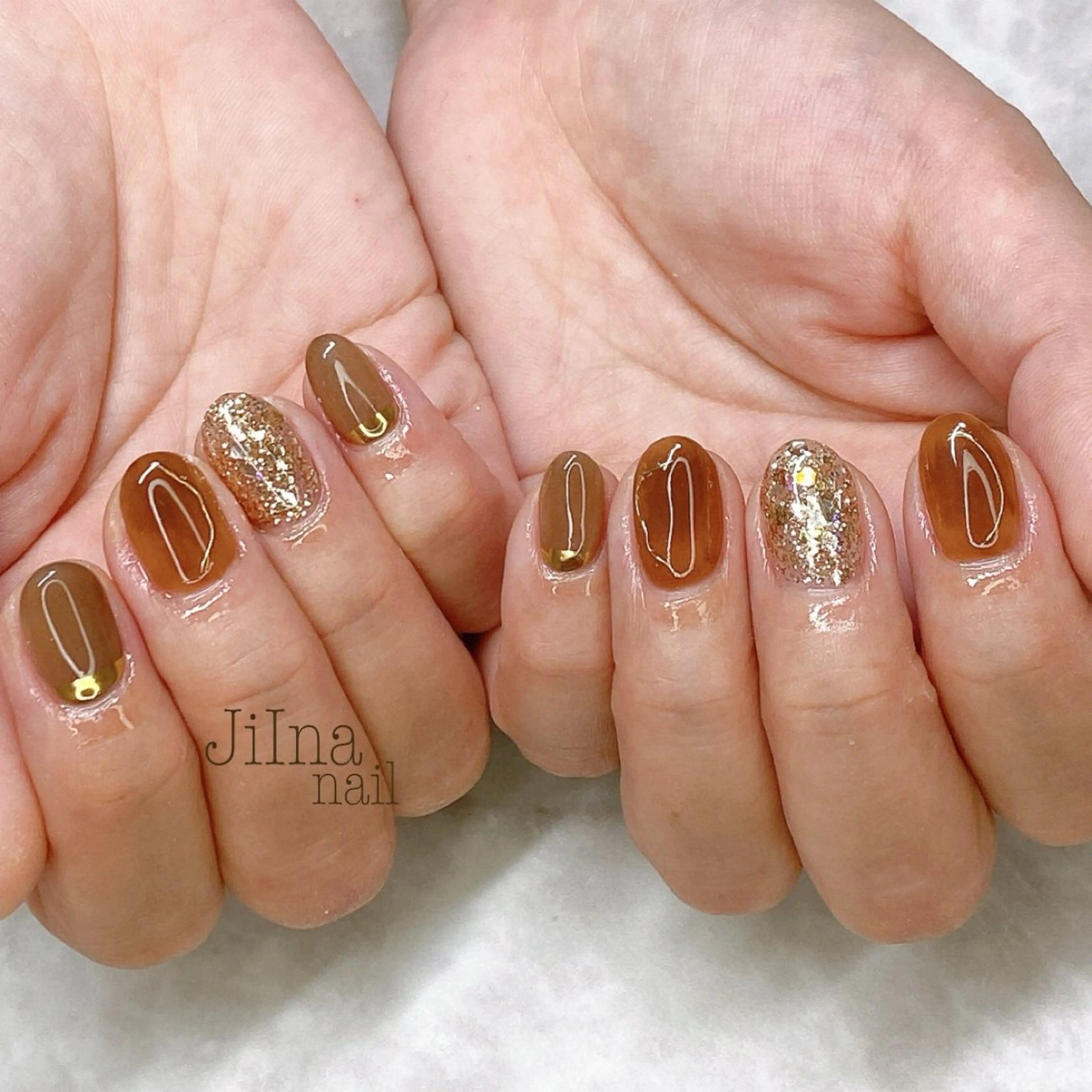 ネイル 持ち込み JiIna nailのネイルデザイン