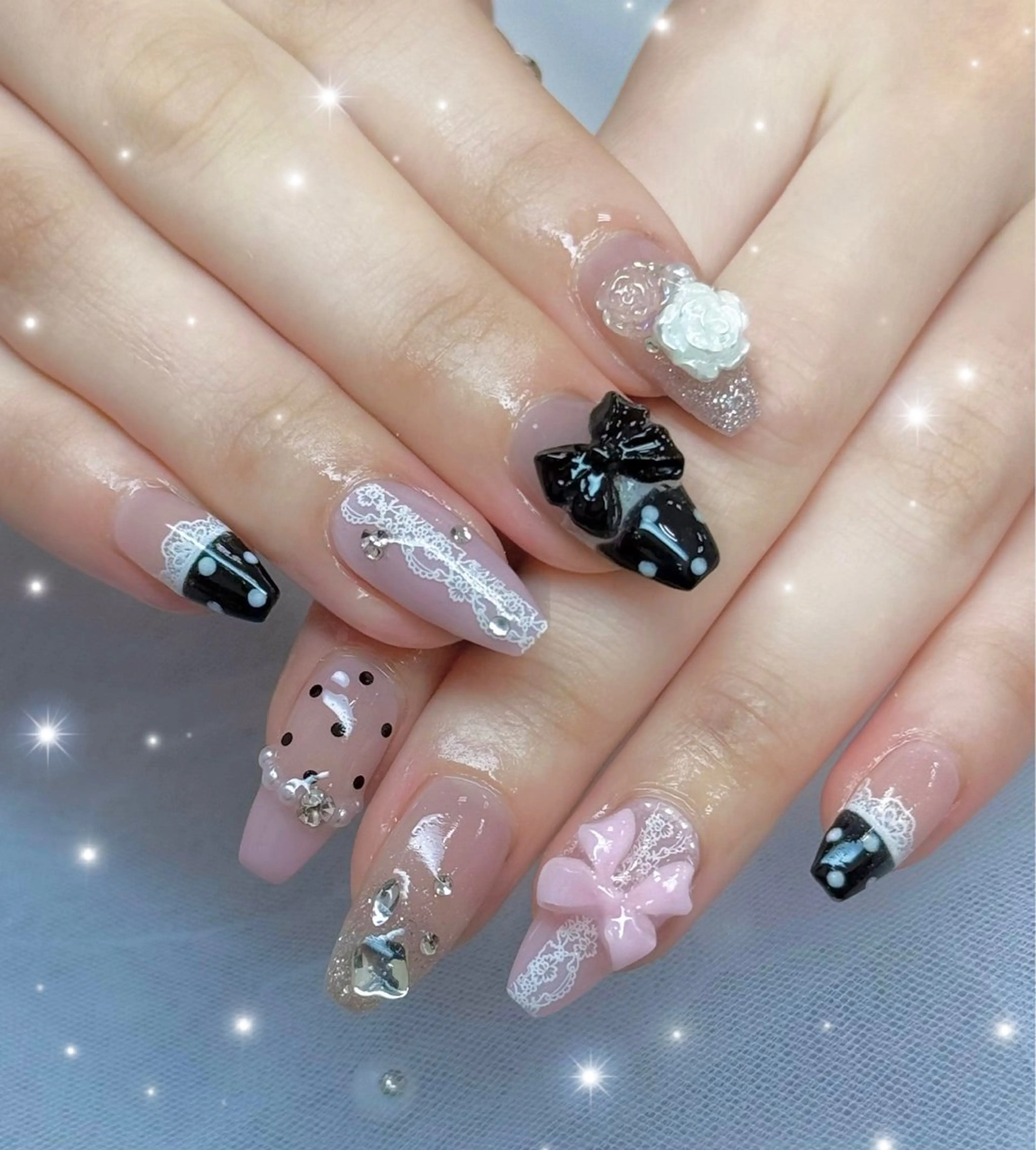 ネイル 持ち込み Purasia高橋✧ マグ/地雷/Y2Kのネイルデザイン