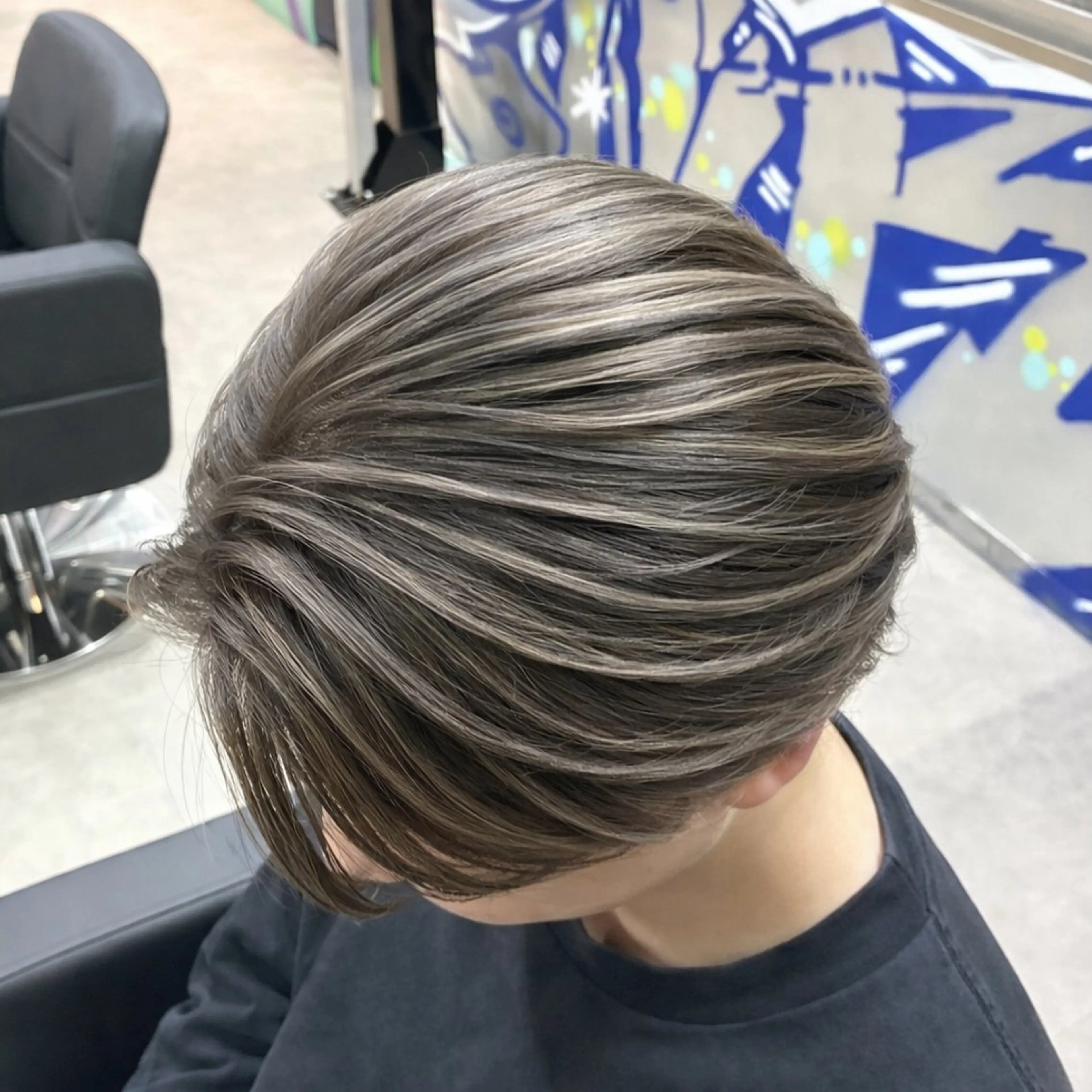 メンズ メンズバレイヤージュ ヘアカラー トリートメント ヘアセット kearny 北千住所属・メンズバレイヤージュ 🔥千咲斗のヘアスタイル