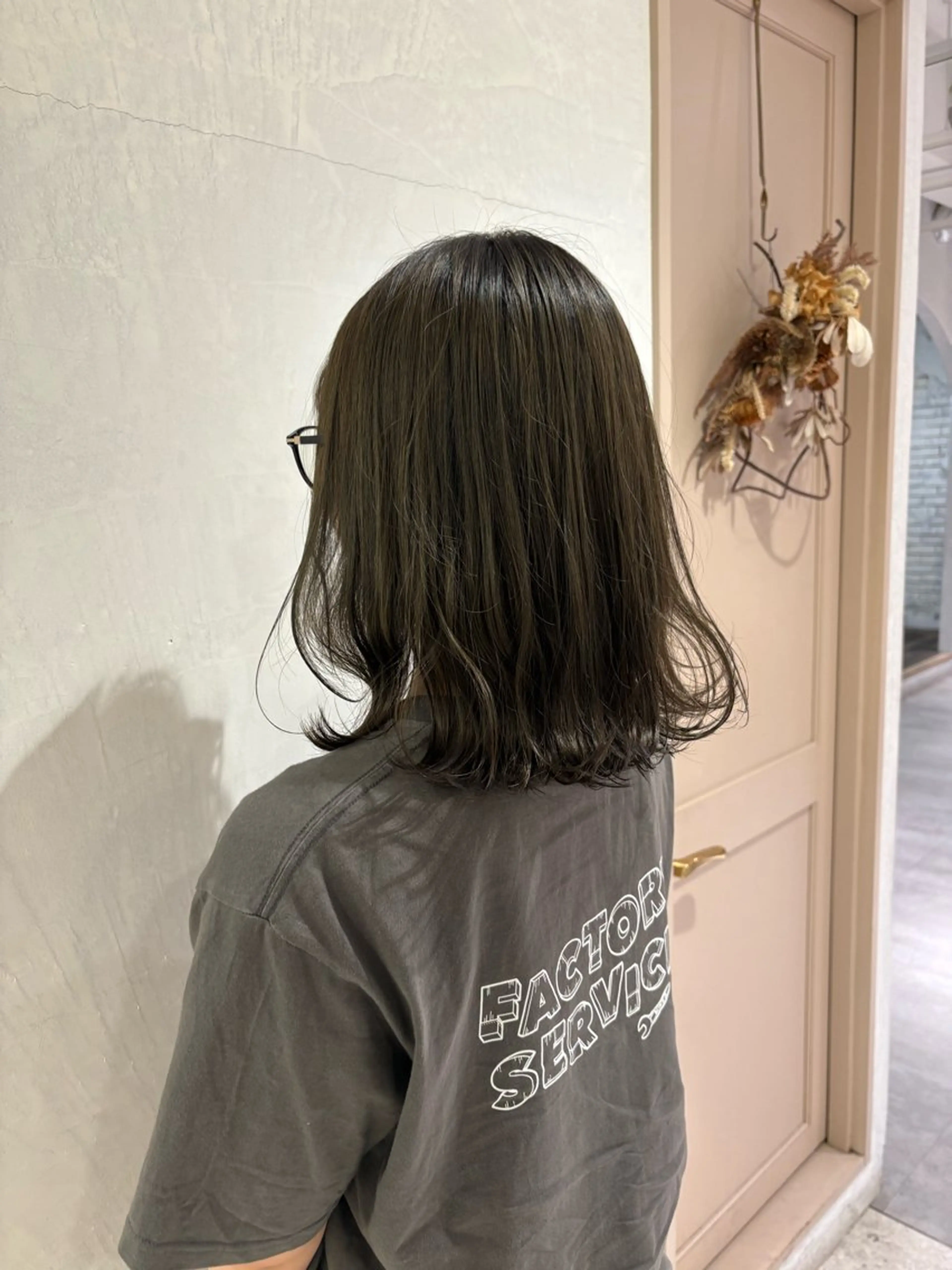 ミディアム 小林 篤滋郎のヘアスタイル