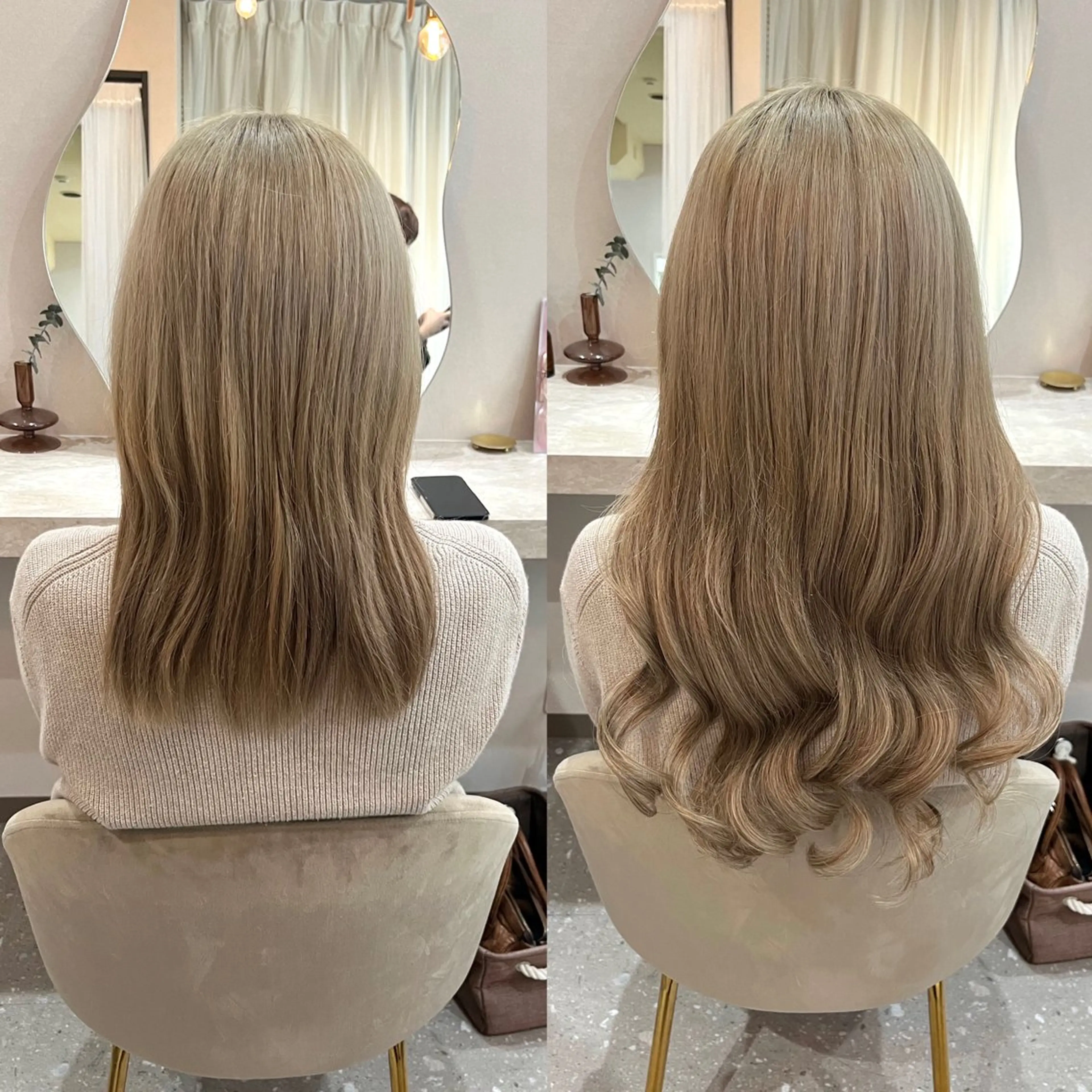 ロング ヘアアレンジ エクステ Mila Akariのヘアスタイル