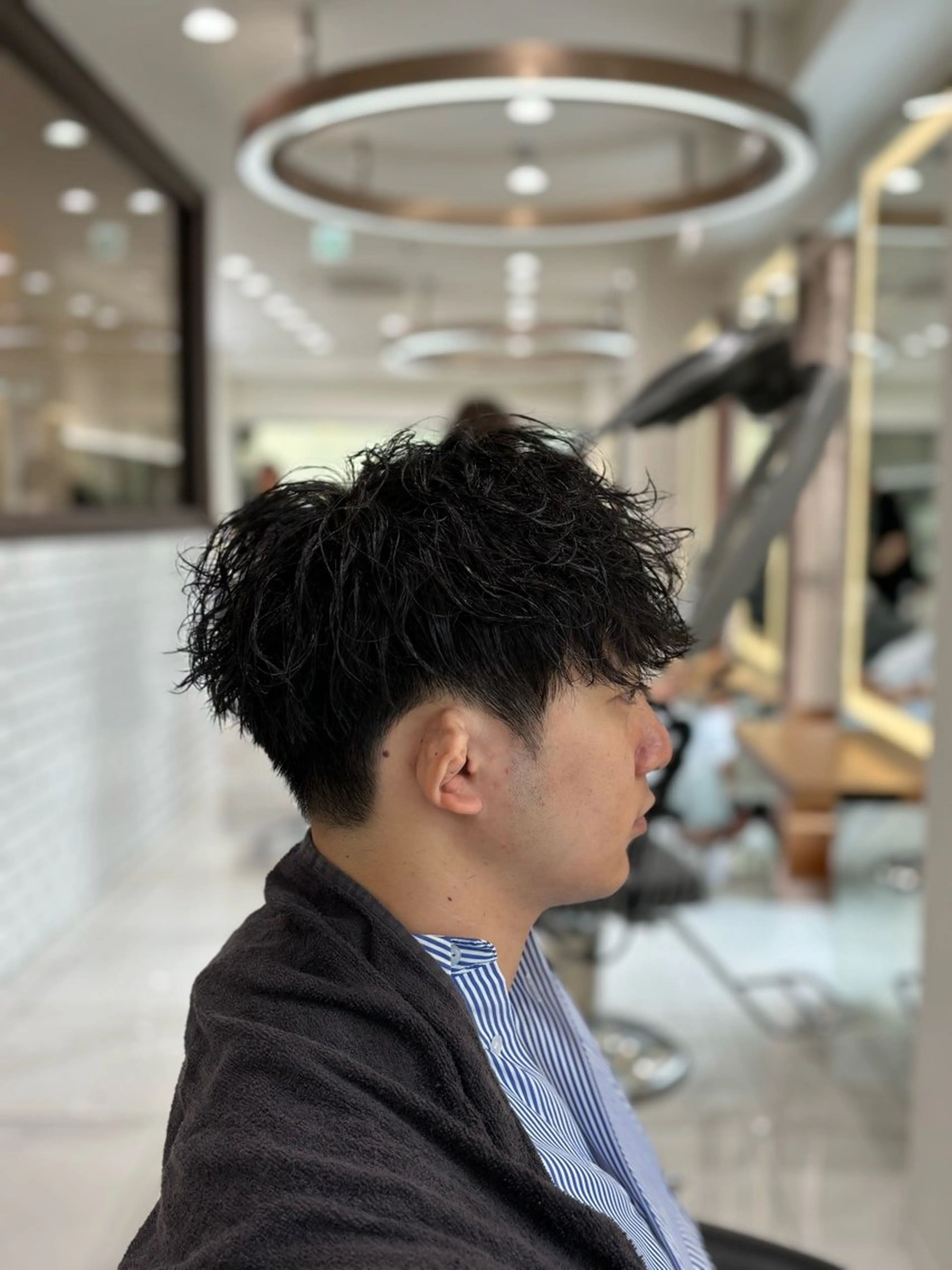 パーマ メンズ メンズパーマ メンズパーマ/ メンズカット/仙田旭のヘアスタイル