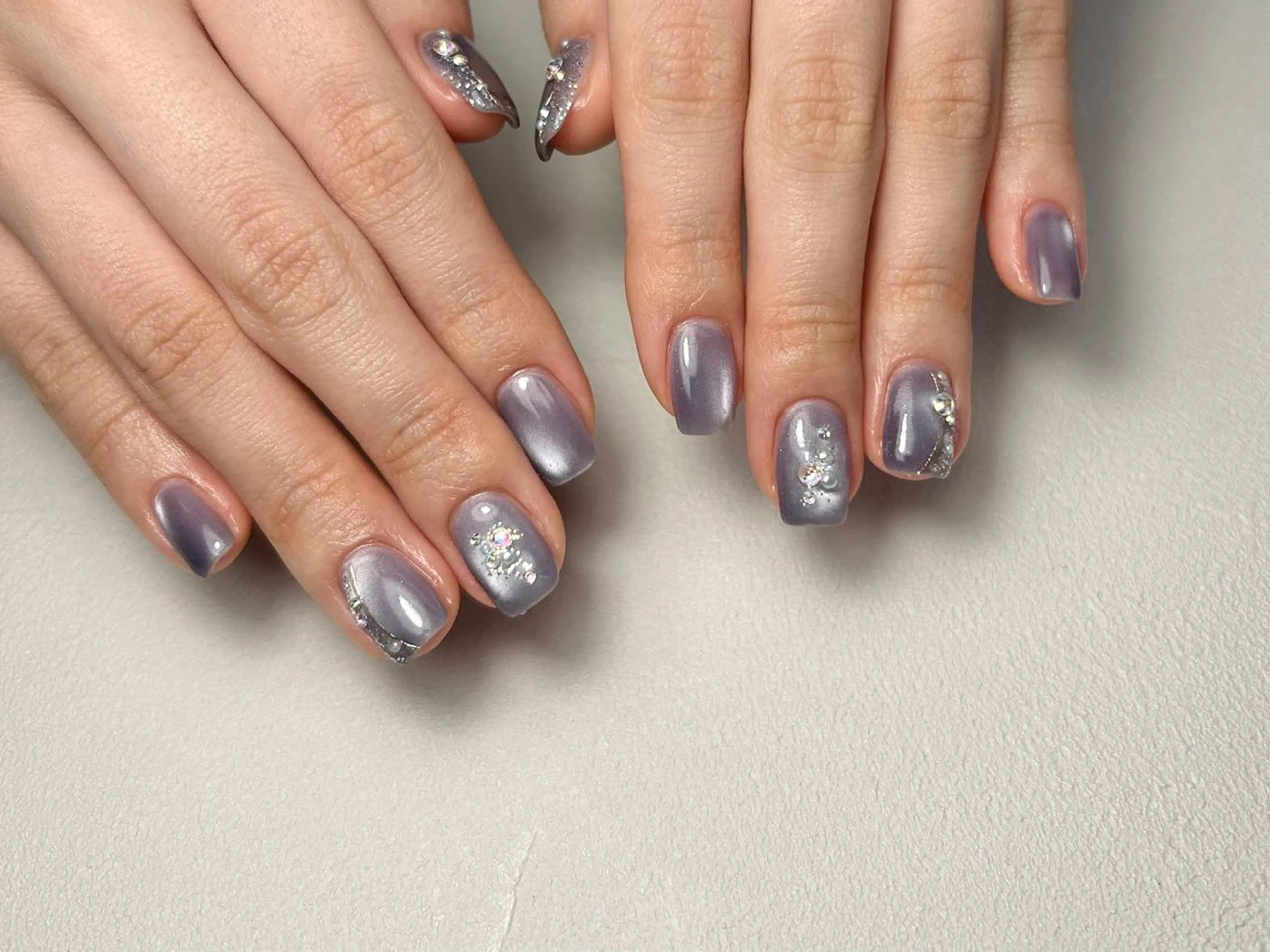 ネイル マグネットネイル ハンドネイル esperer ［エスペレ六本木店］のネイルデザイン