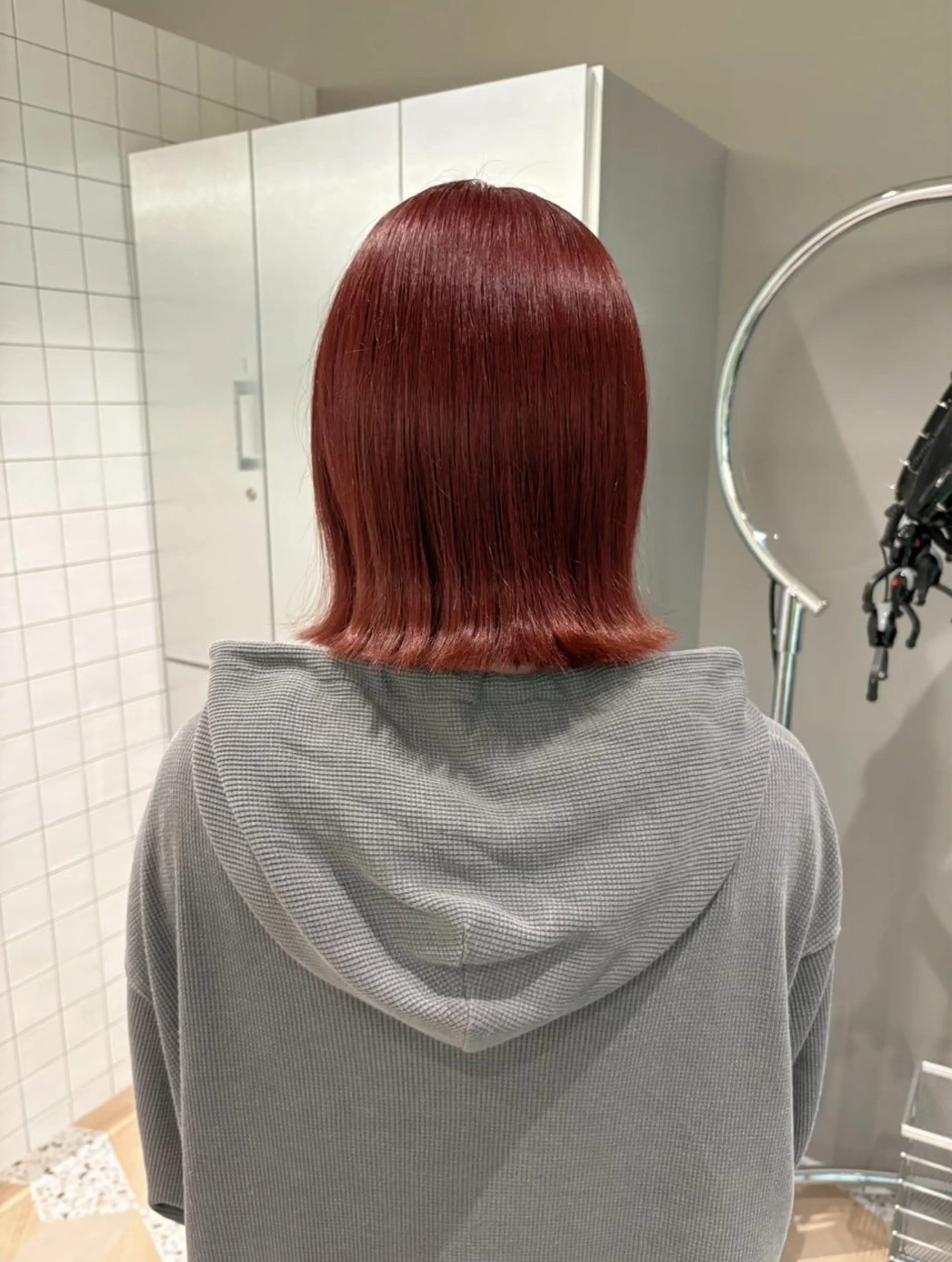 ミディアム 髪質改善/レイヤーカ ット/hatsuneのヘアスタイル