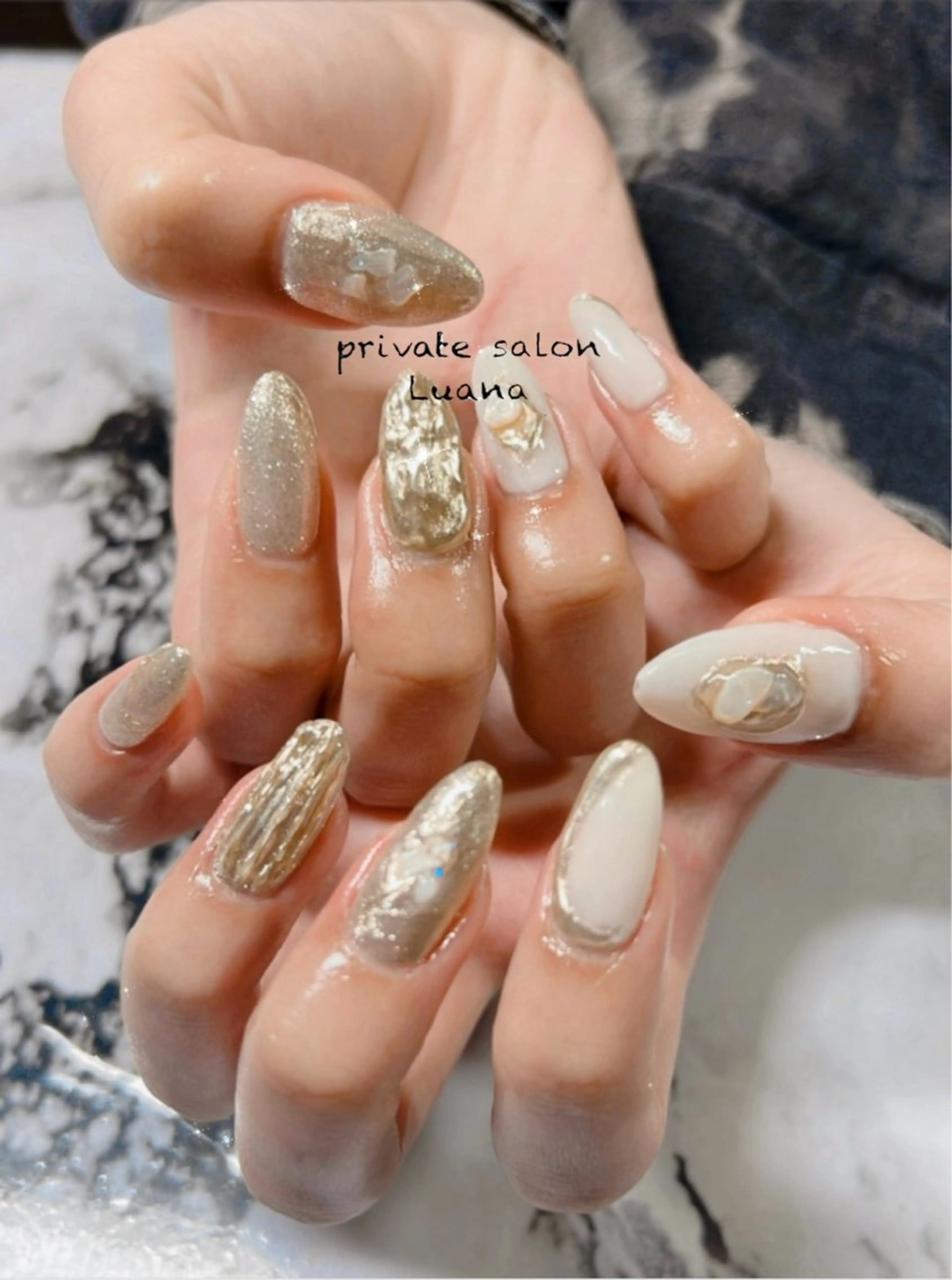 ネイル 自宅ネイルサロン ルアナのネイルデザイン