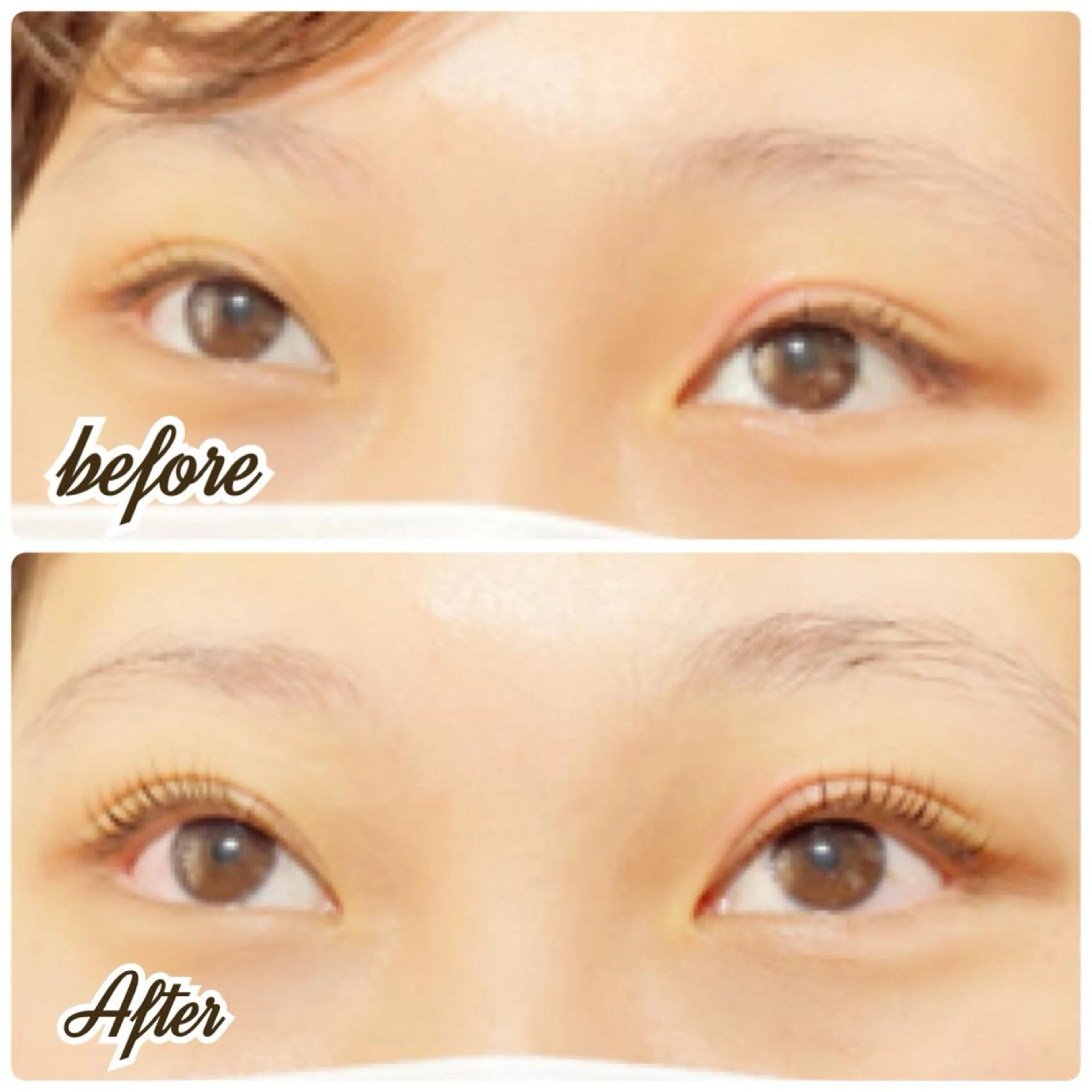 マツエク・マツパ パリジェンヌラッシュリフト pyt【ピュット】所属・小笠原 真佑子のマツエク・マツパデザイン