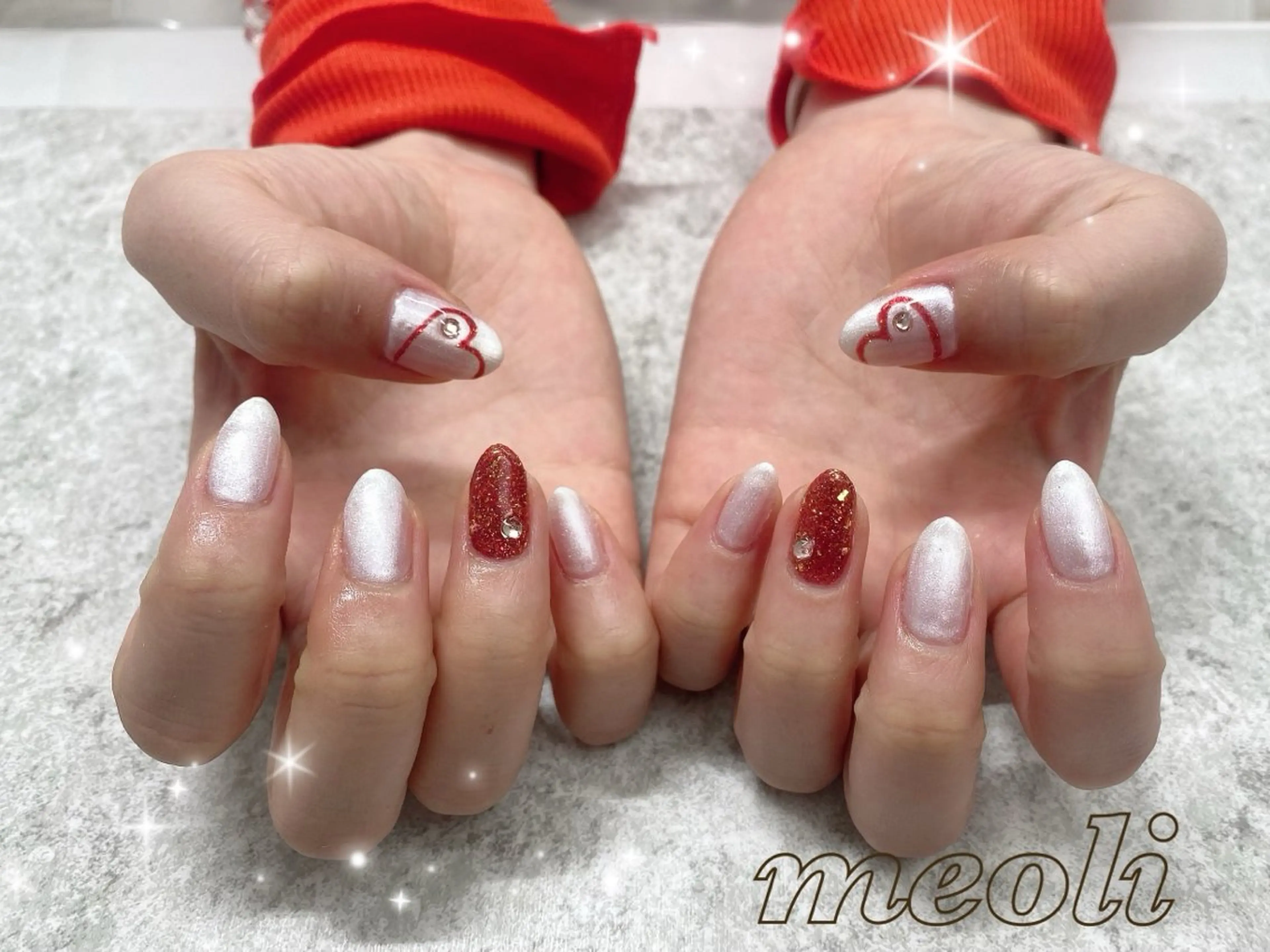 ネイル ハンドネイル nail salon meoli メグのネイルデザイン
