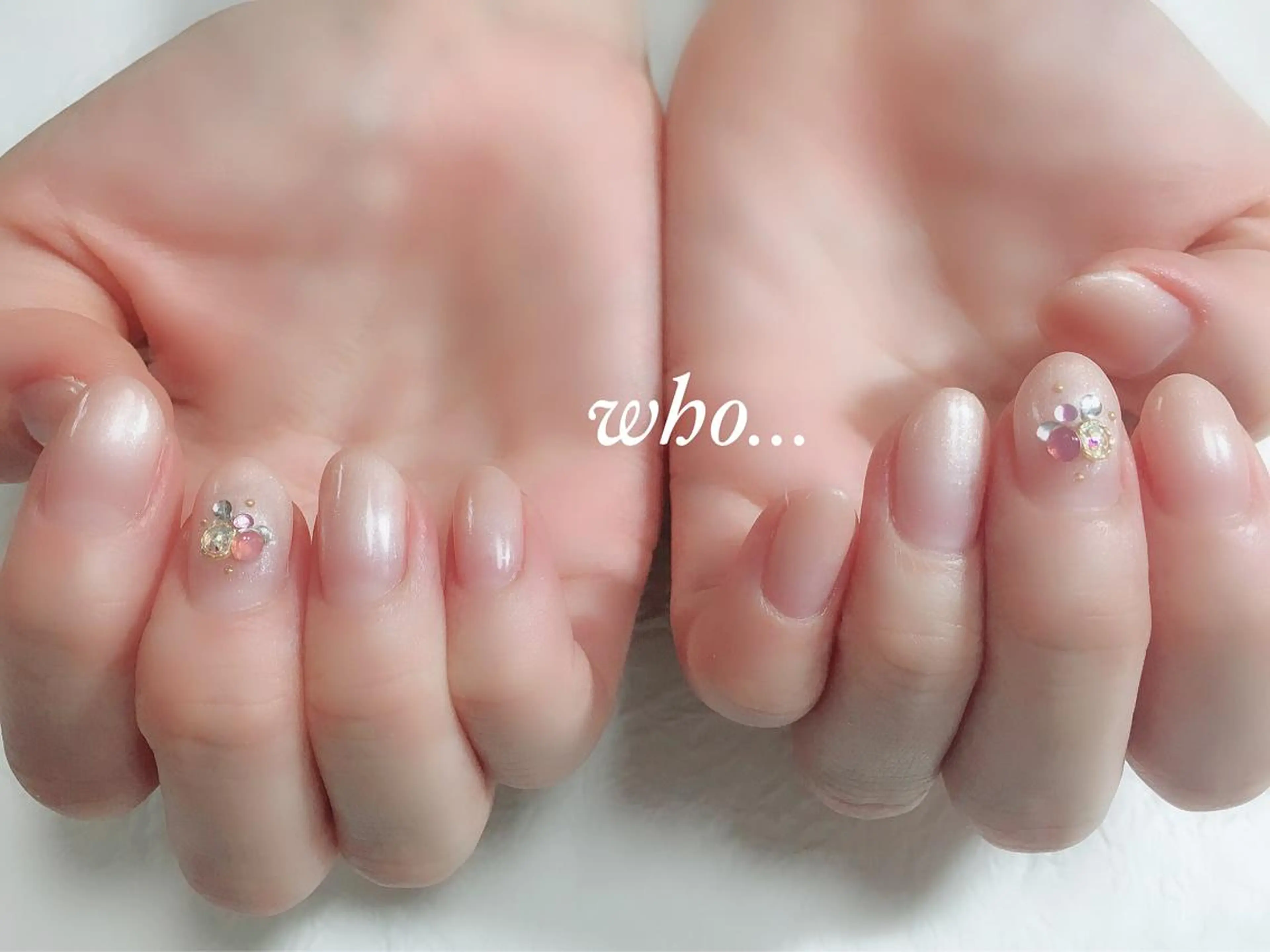 ネイル ストーンネイル NailSalon who...所属・n. fumikoのネイルデザイン