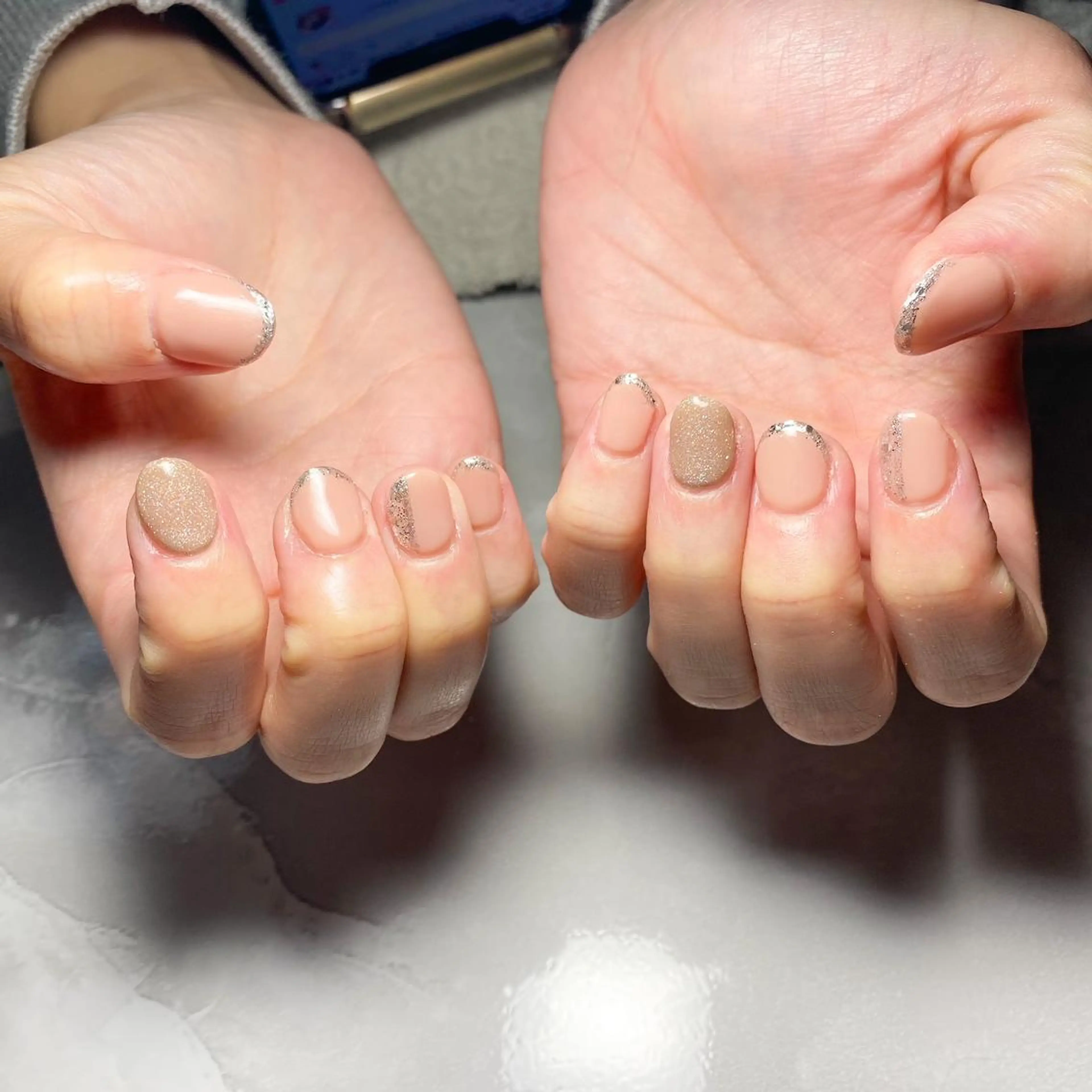 ネイル シンプルネイル nail en💅 キッズスペース有のネイルデザイン