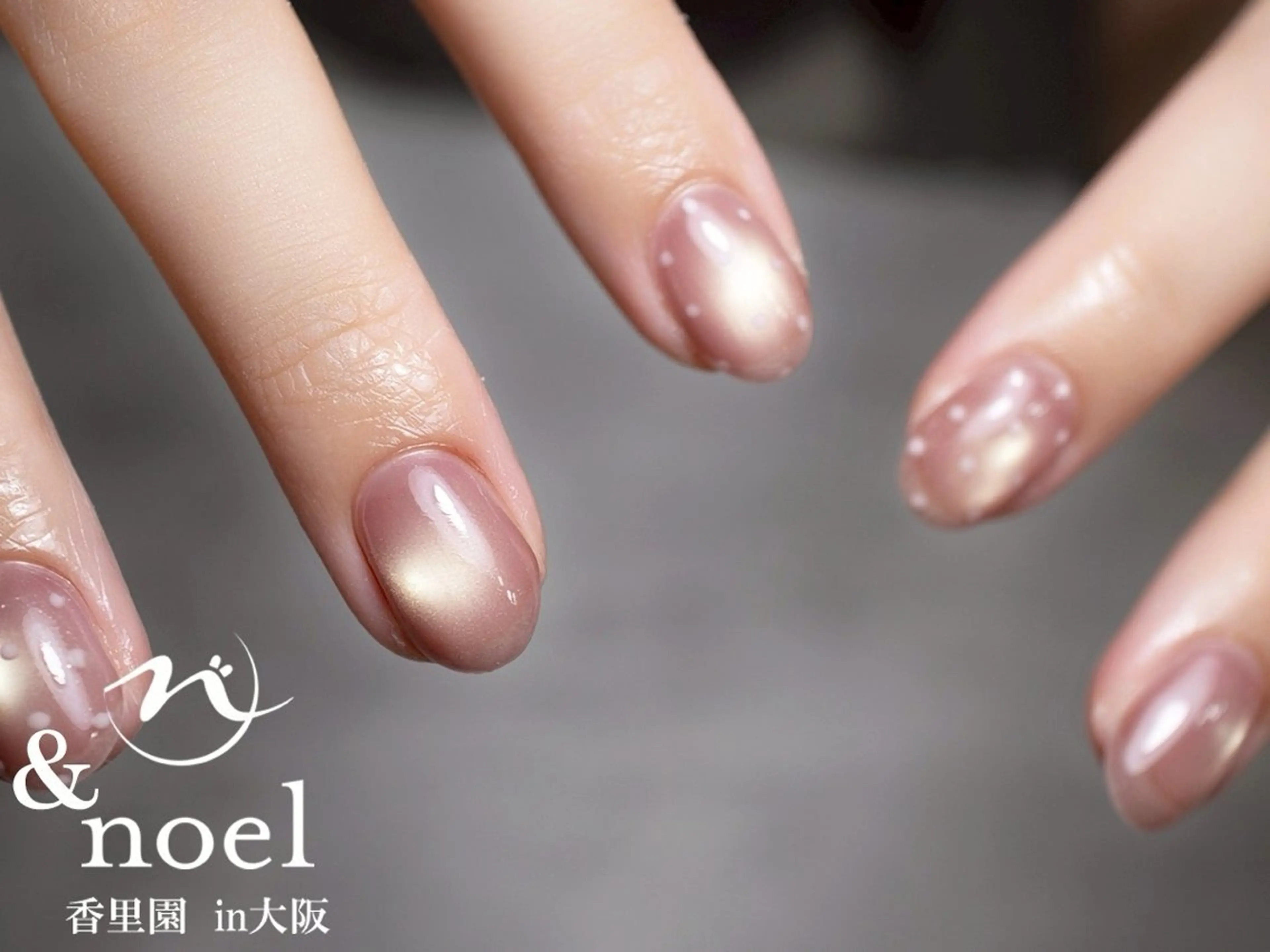 ネイル ハンドネイル Nailsalon  &Noel所属・もも 🍑のネイルデザイン