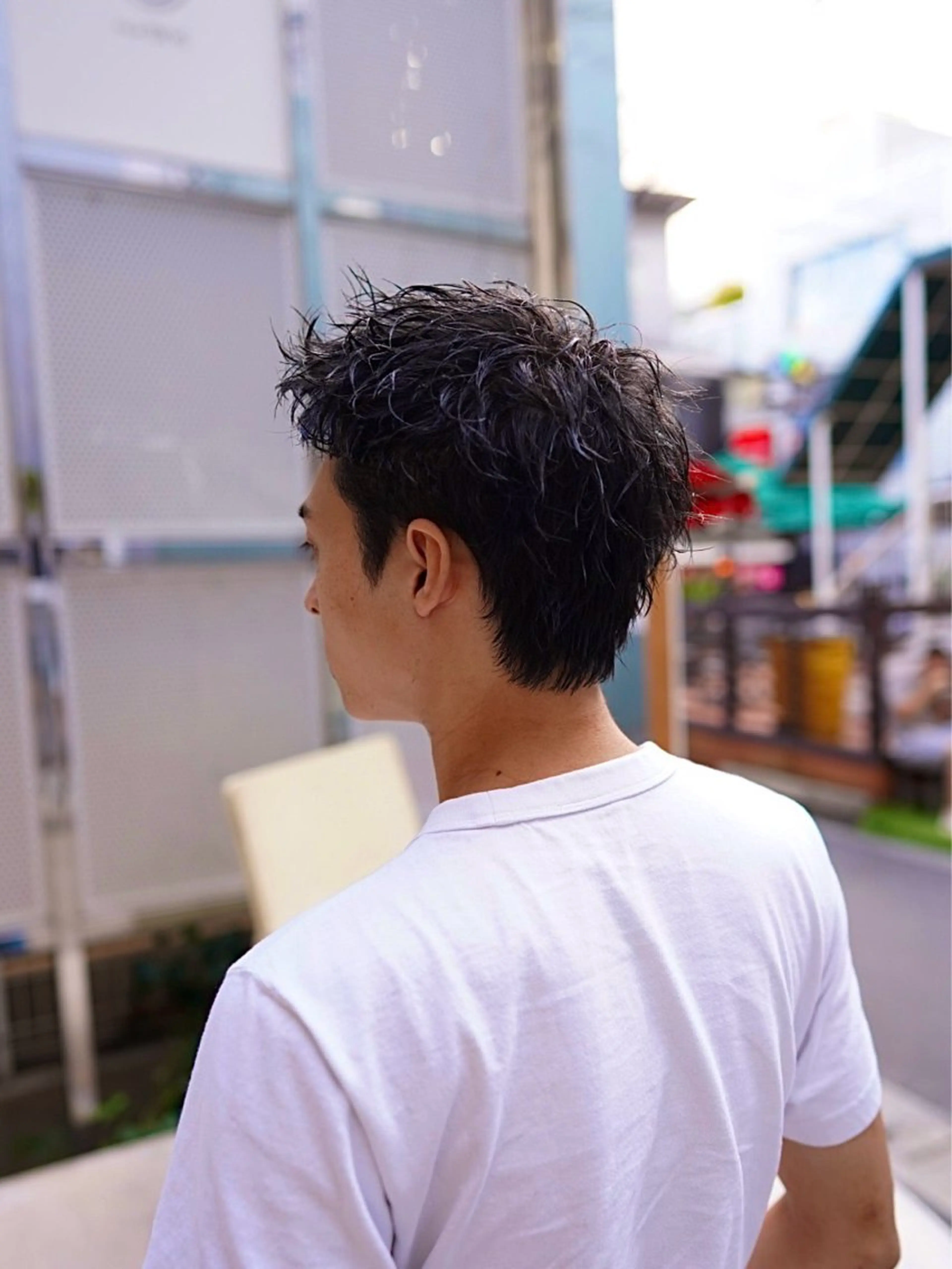 メンズ 横浜/ショート/ レイヤーカットのヘアスタイル