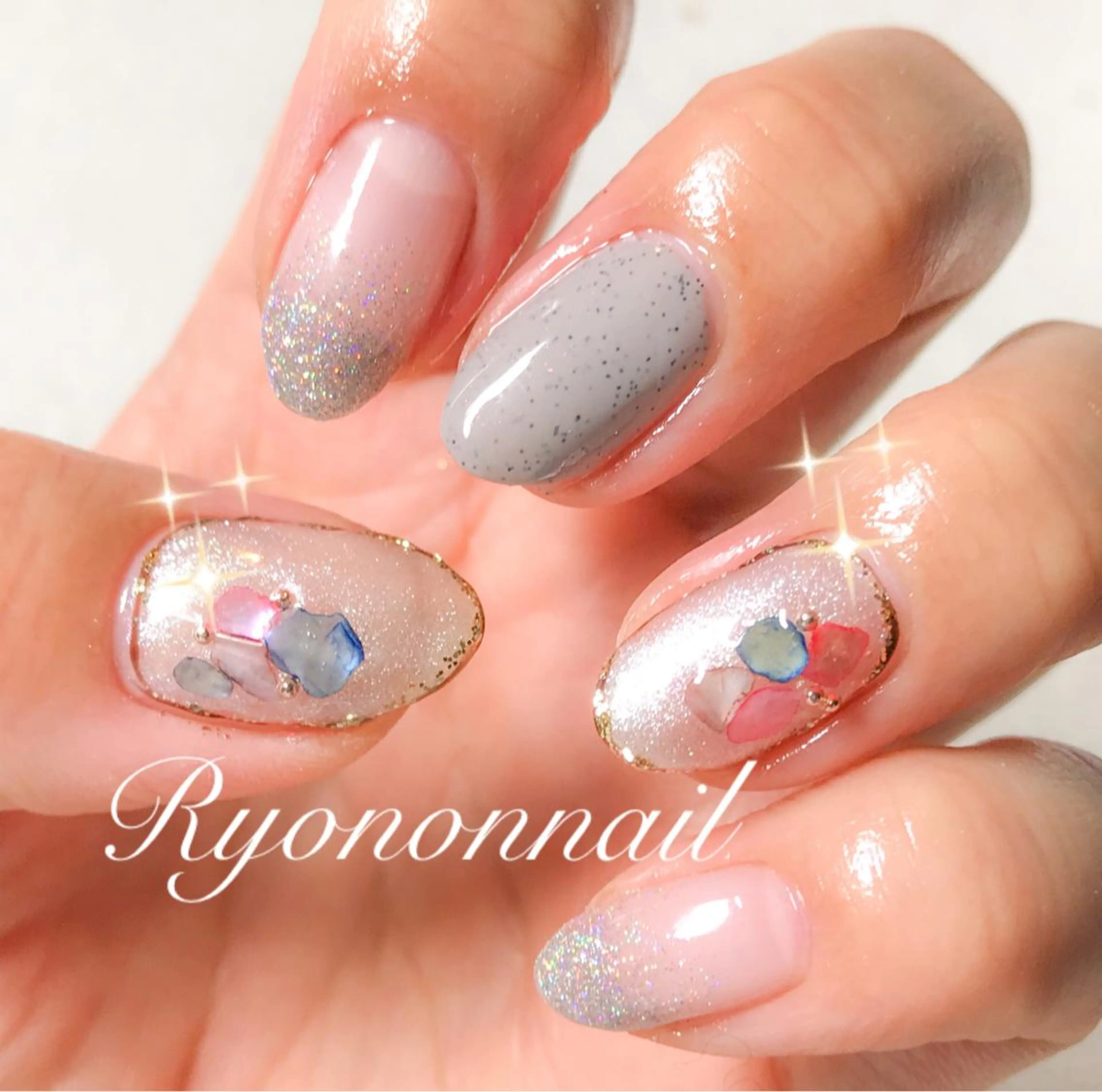 ネイル Ryononnail(リョノンネイル)所属・Ryononnail 上谷典子のネイルデザイン