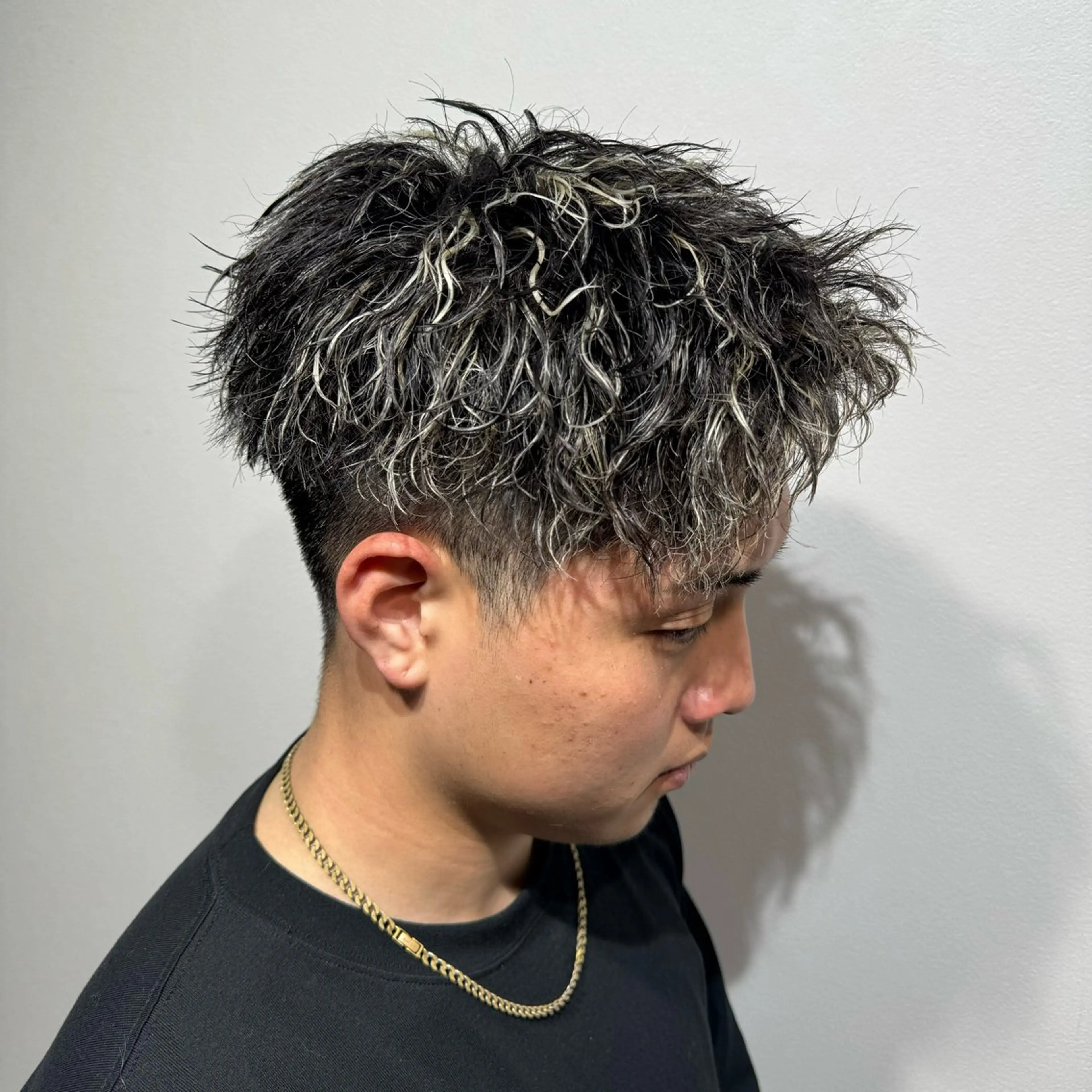 パーマ メンズ カット パーマ メンズパーマ/ メンズ特化/寺阪拓真のヘアスタイル