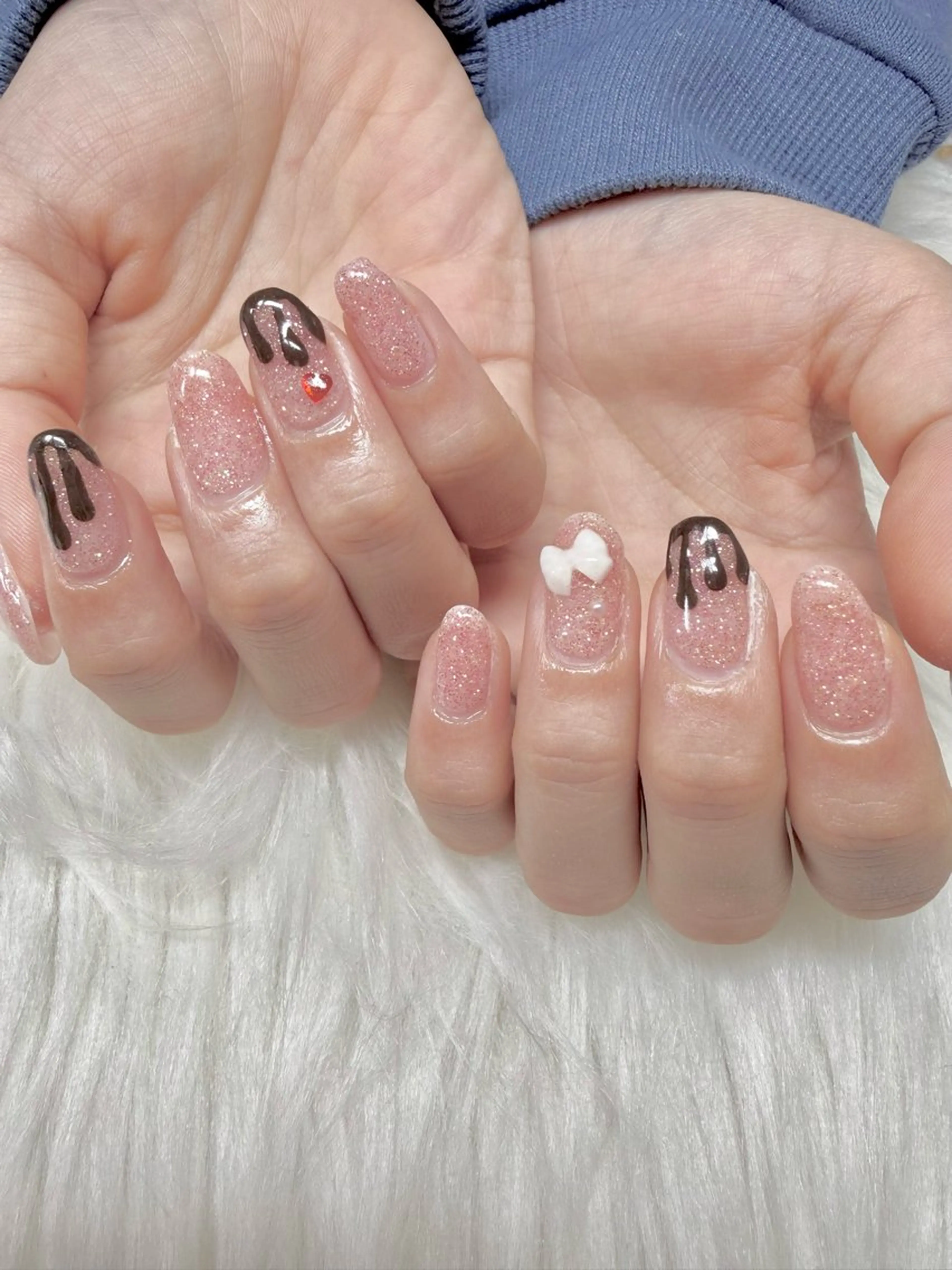 ネイル 持ち込み バレンタイン ネイルサロンミスユー所属・miss you ♡ Miyuuのネイルデザイン