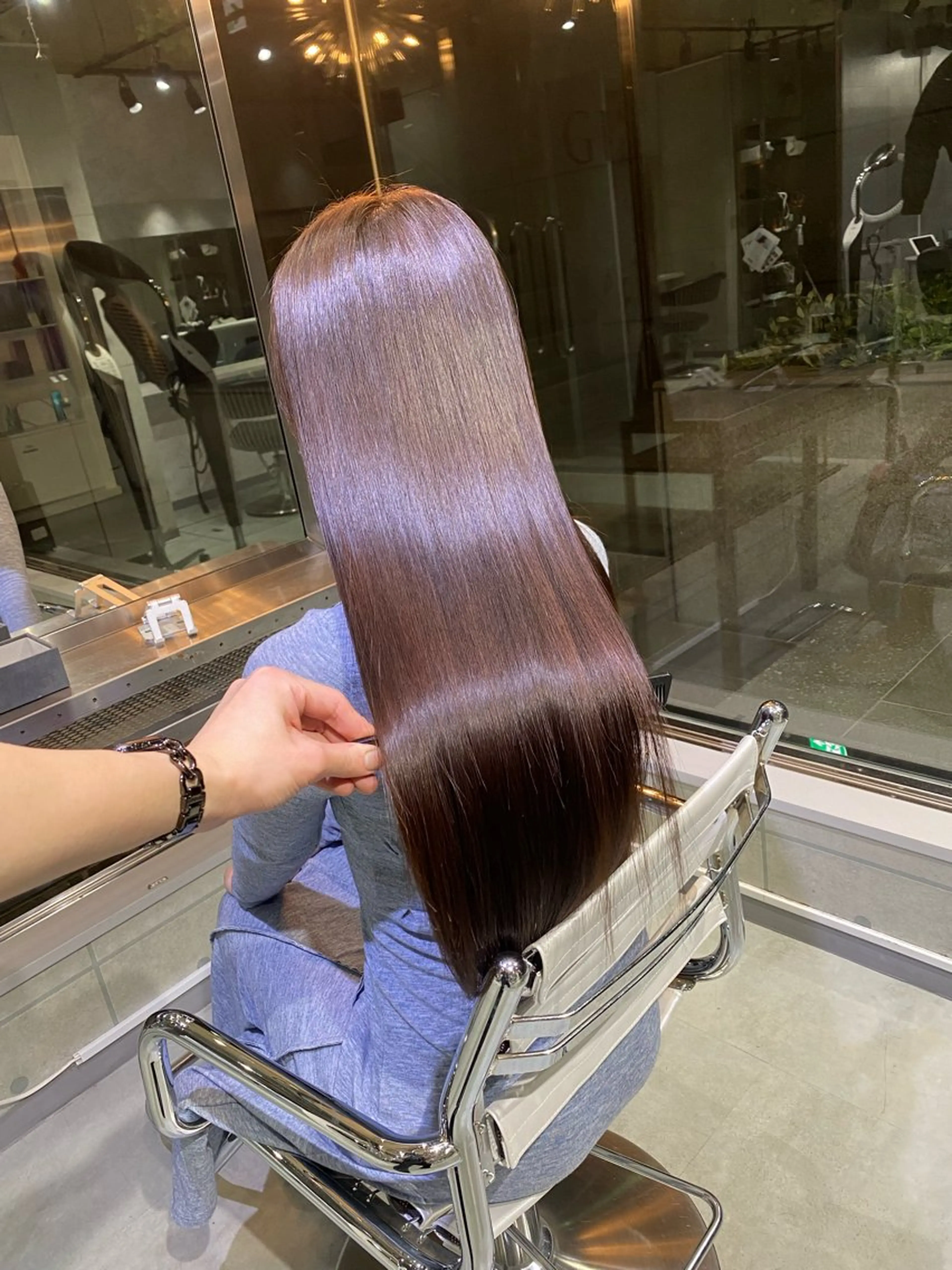 ミディアム GINGER所属・GINGER yohのヘアスタイル