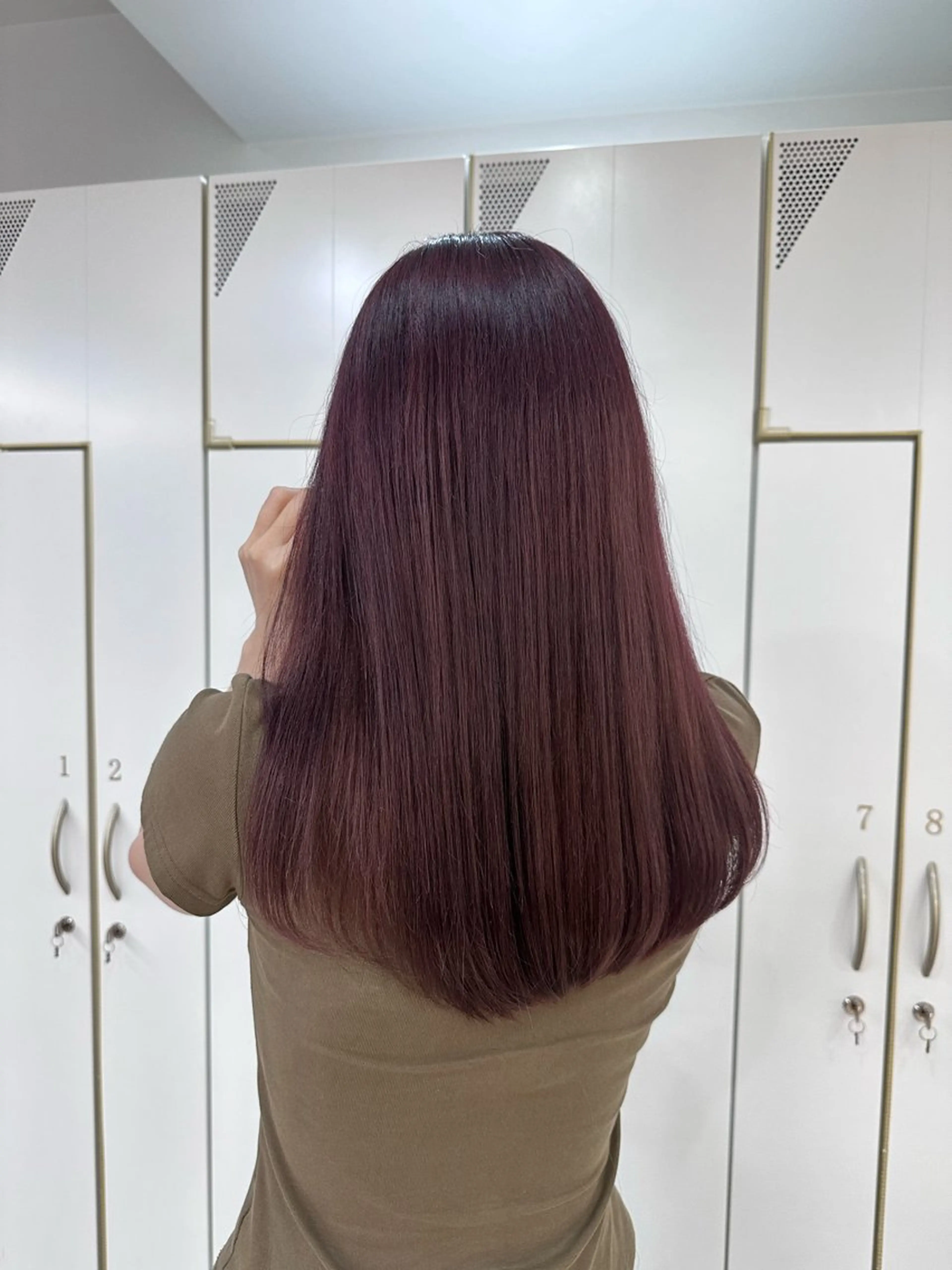 ロング ロングレイヤー レイヤーカット ロング あいこ/ハンサム ショート/日本橋🌷のヘアスタイル