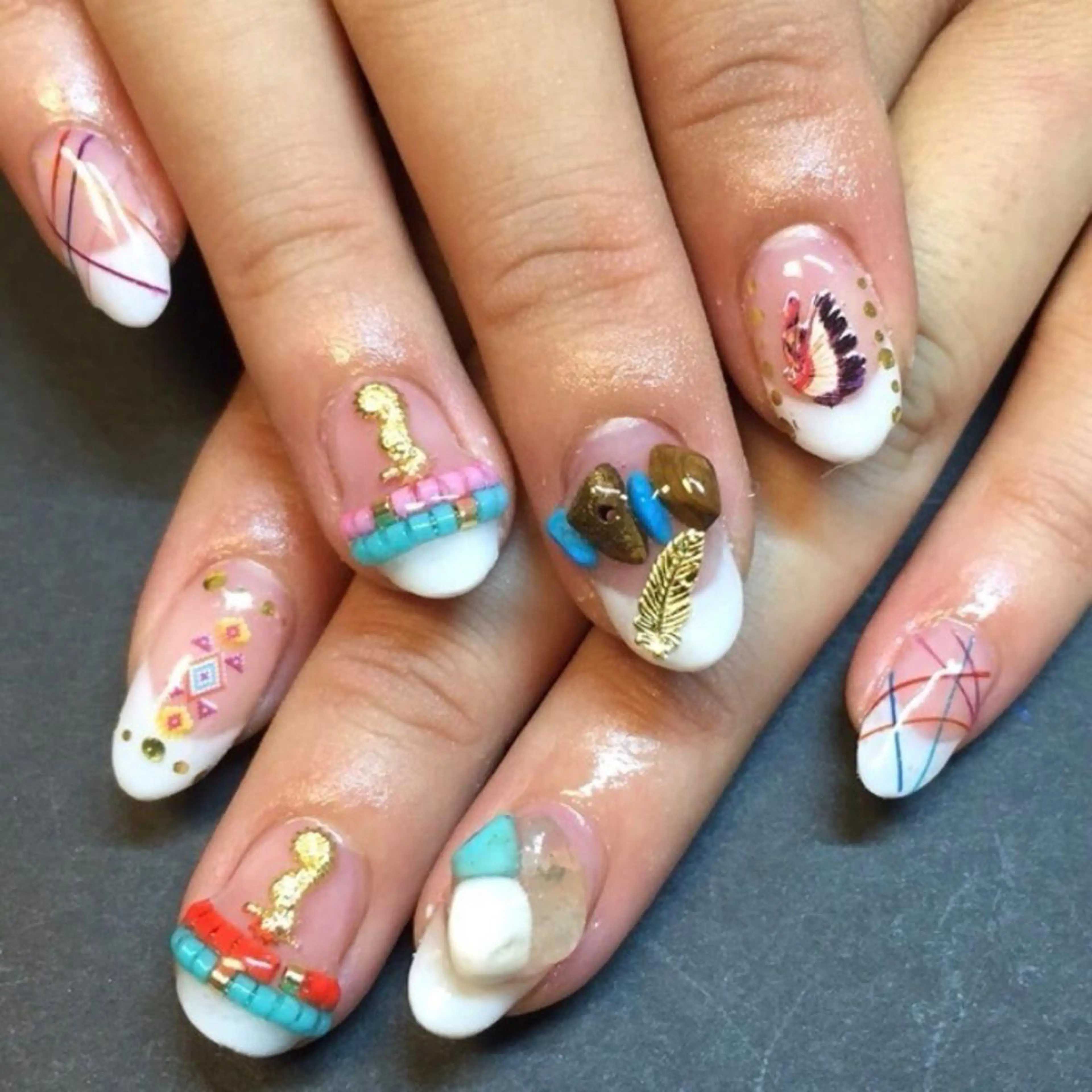 ネイル アートネイル 安藤 Charlotteのネイルデザイン