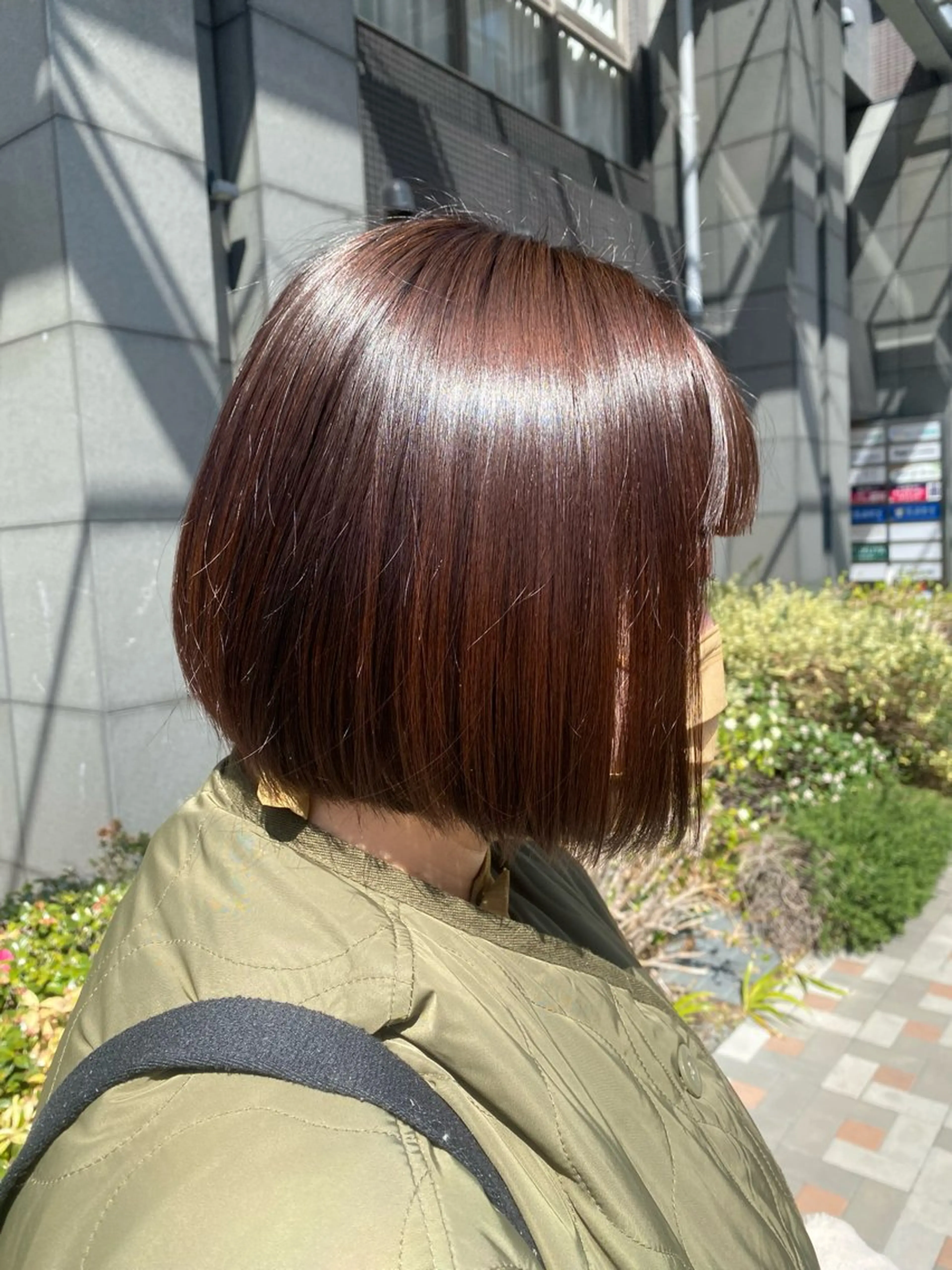 [当店人気メニュー🩰]艶髪髪質改善カラー (ロング料金あり)の写真