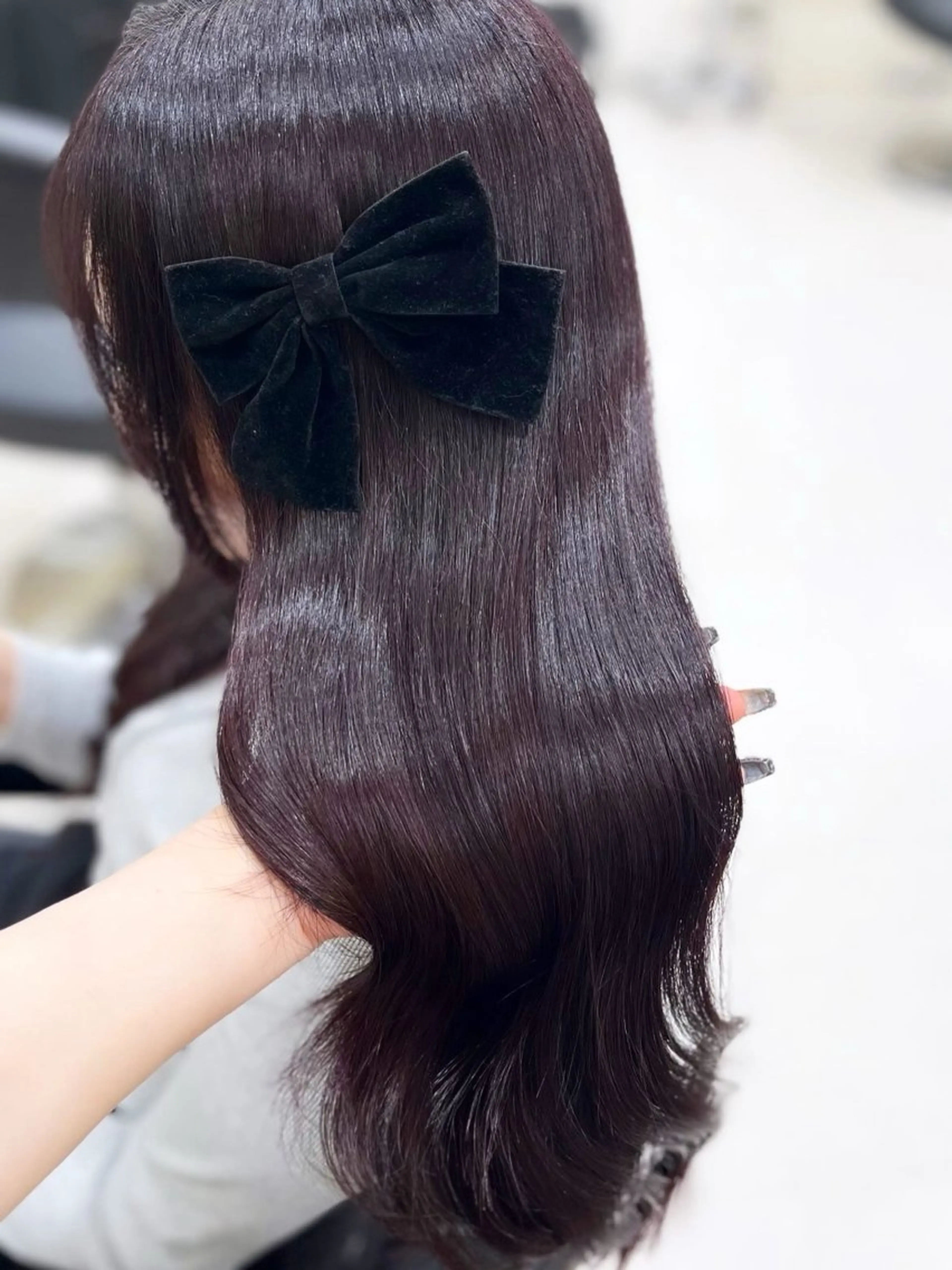 カラー ヘアカラー トリートメント ベージュ・ラベンダー カラー🎀りりのヘアスタイル