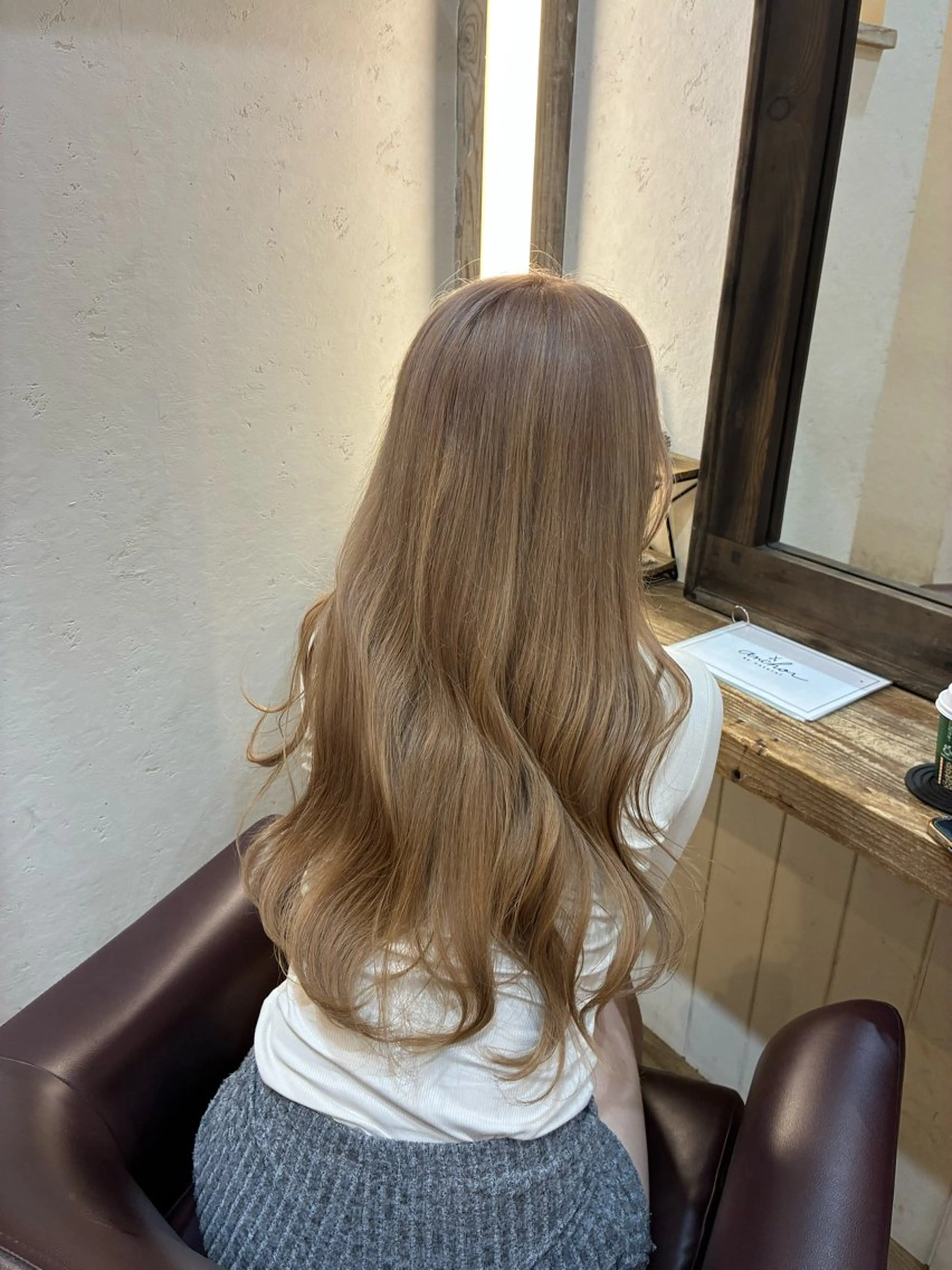 ロング カラー ヘアカラー 阿部 翔一郎/暖色系カラーのヘアスタイル