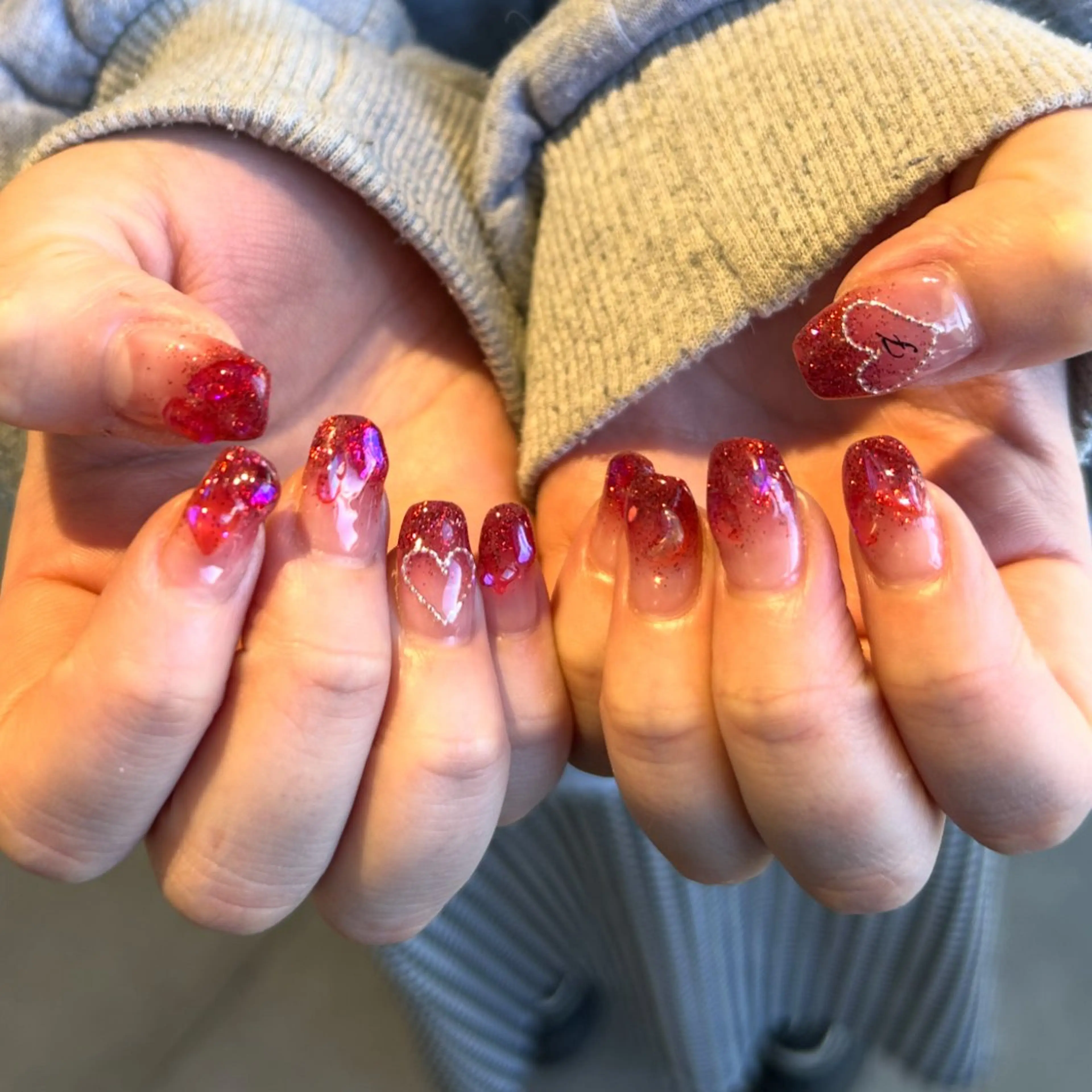 【オフあり】🧊うるうる氷ネイル🧊の写真