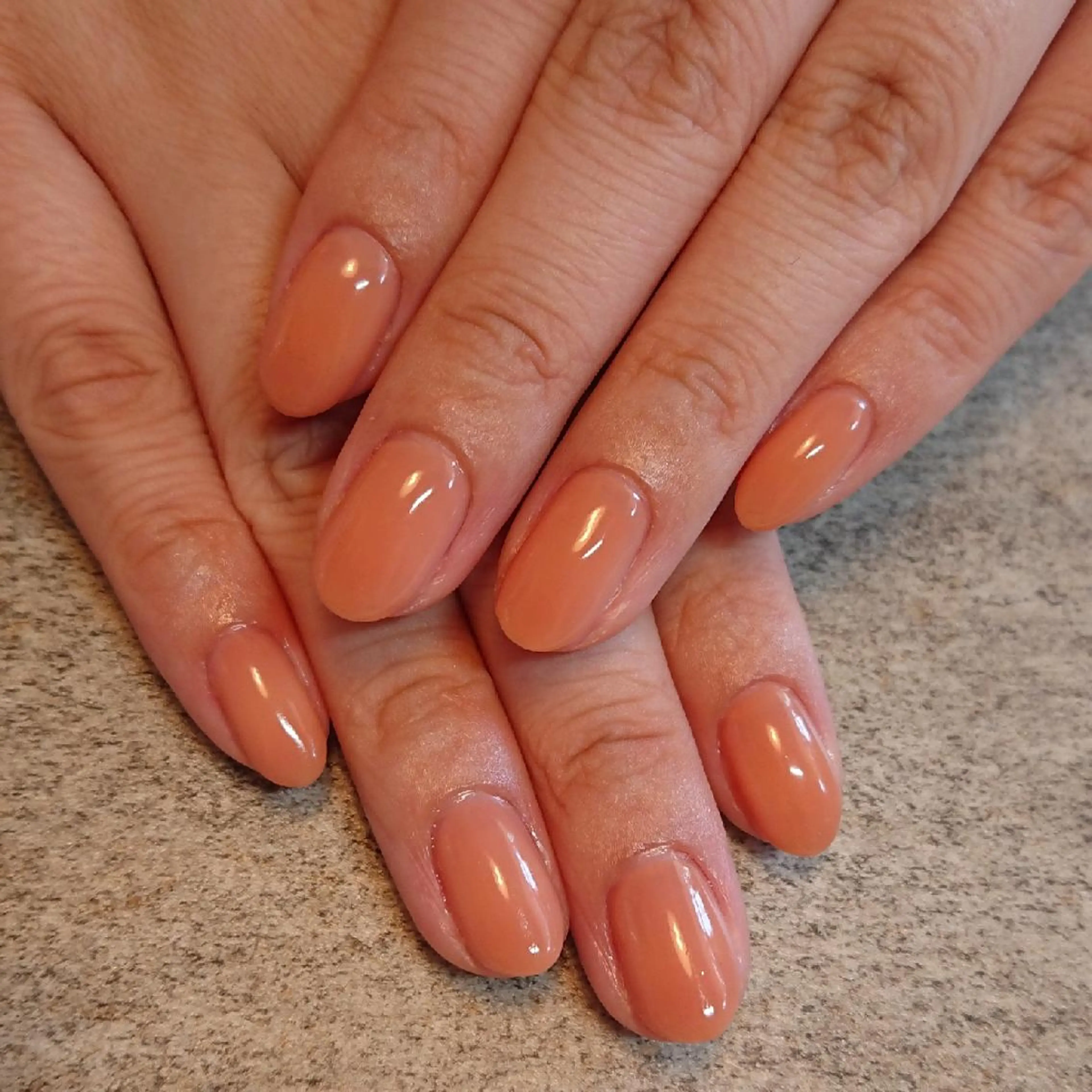 ネイル ワンカラーネイル ジェヌインネイル 河内のネイルデザイン