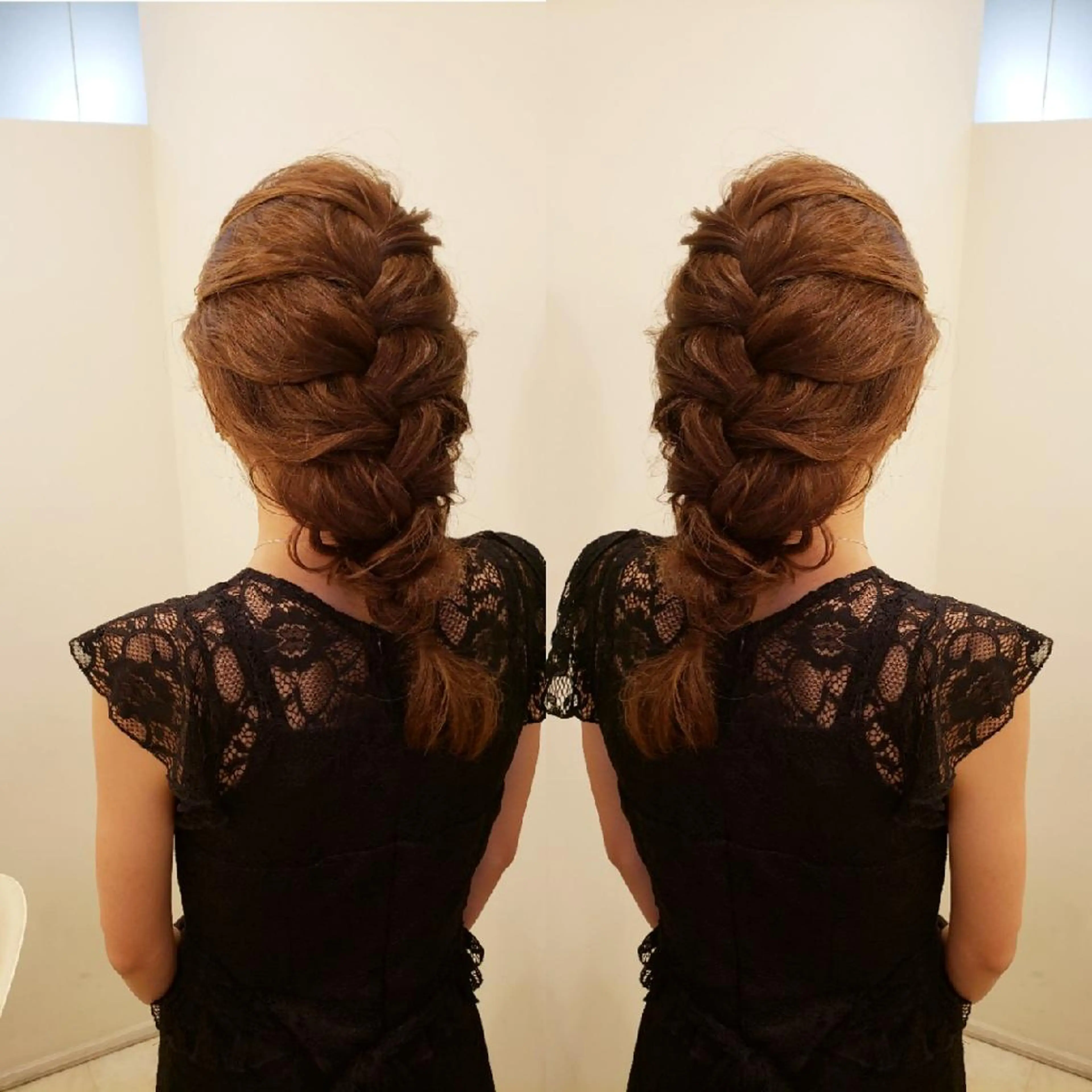 ヘアアレンジ ロング EMANON名古屋所属・美谷添（ミヤゾエ） まどか大人ヘアサロンのヘアスタイル