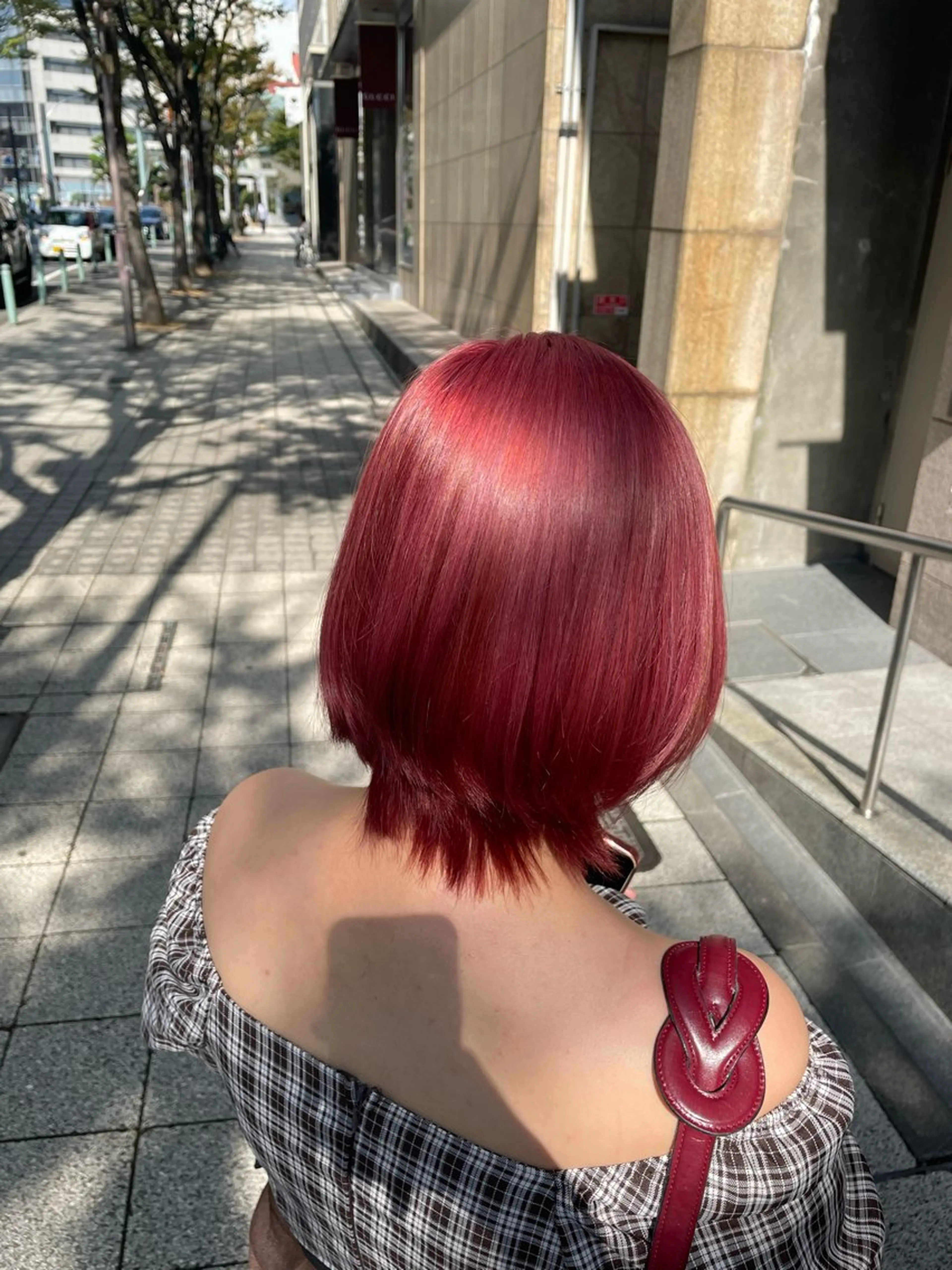 ショート ヘアカラー cuore/ みく/艶カラーのヘアスタイル