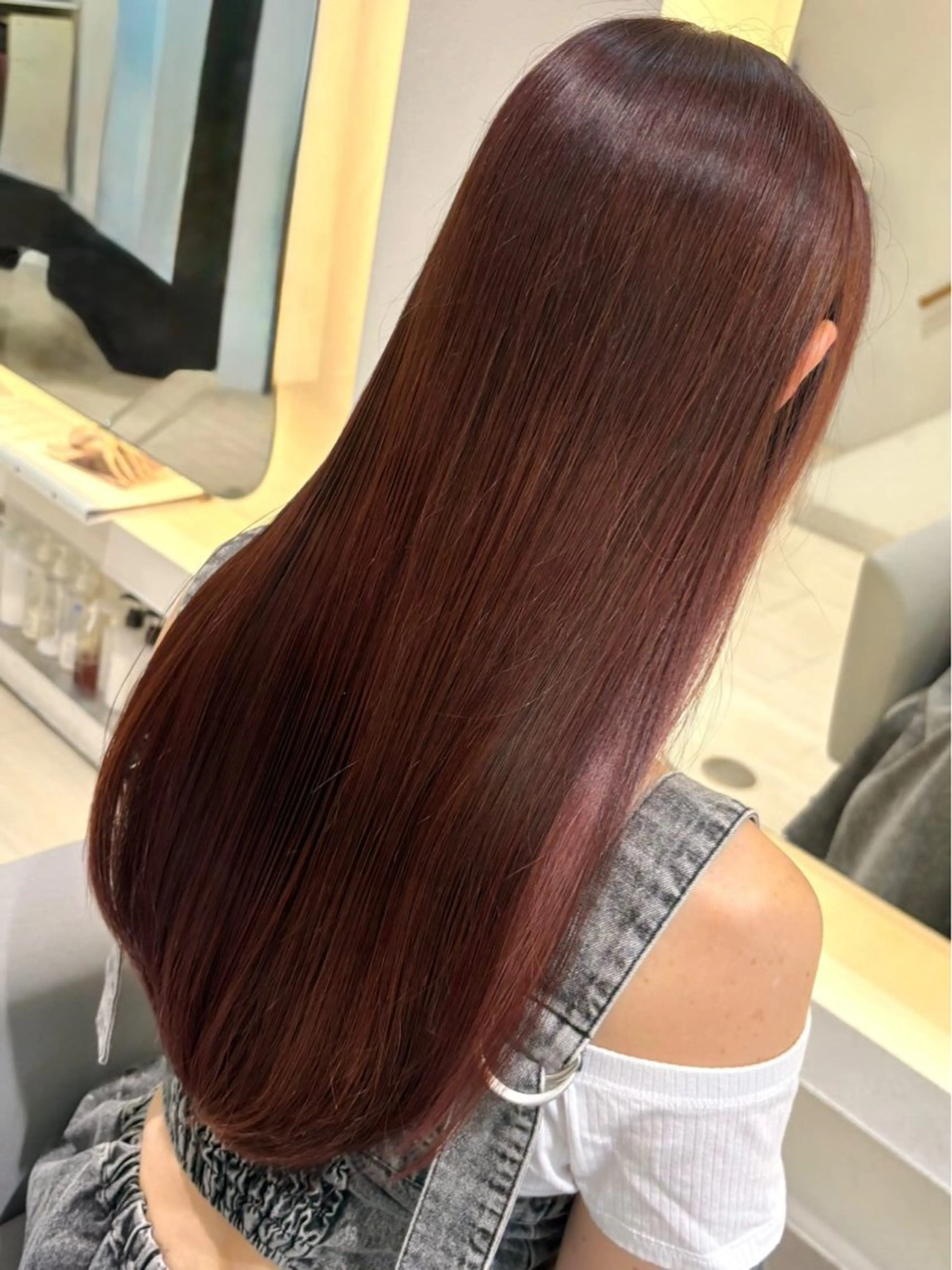 ミディアム カラー カット 堀井 凌平のヘアスタイル