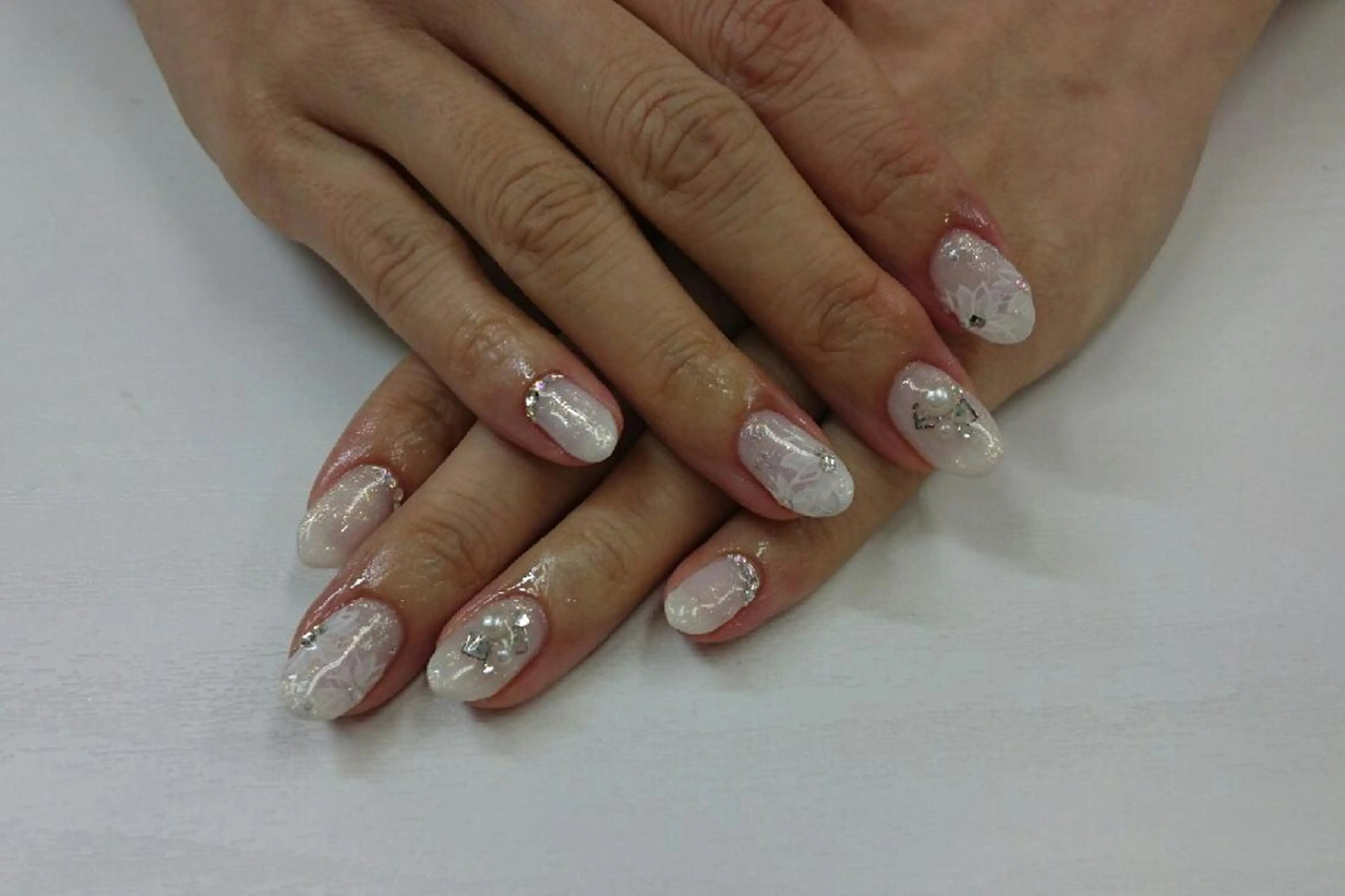 ミディアム ネイル nail salon Blancのネイルデザイン