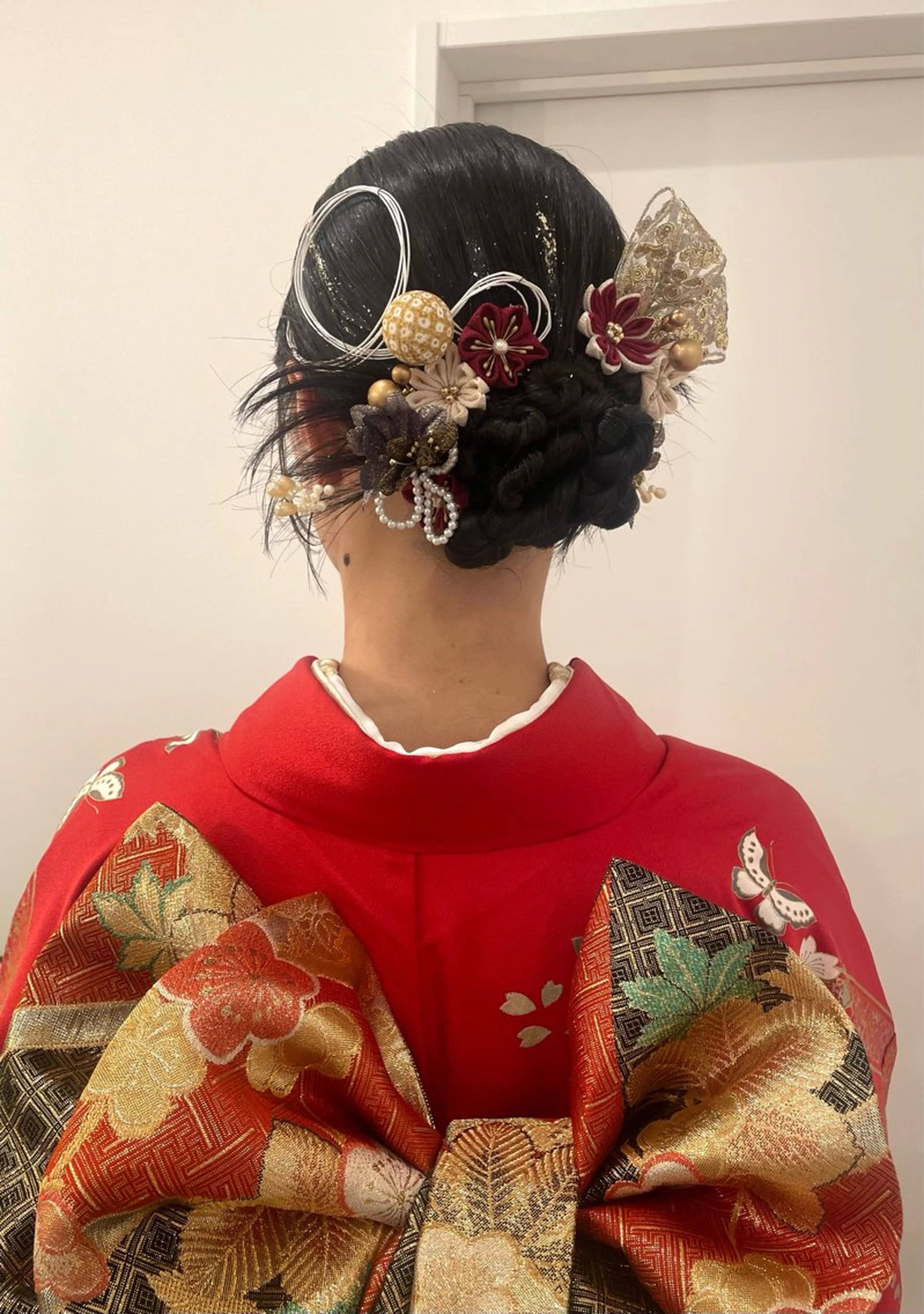 ヘアアレンジ ルプラボウ/日野 /ショート/レイヤーのヘアスタイル