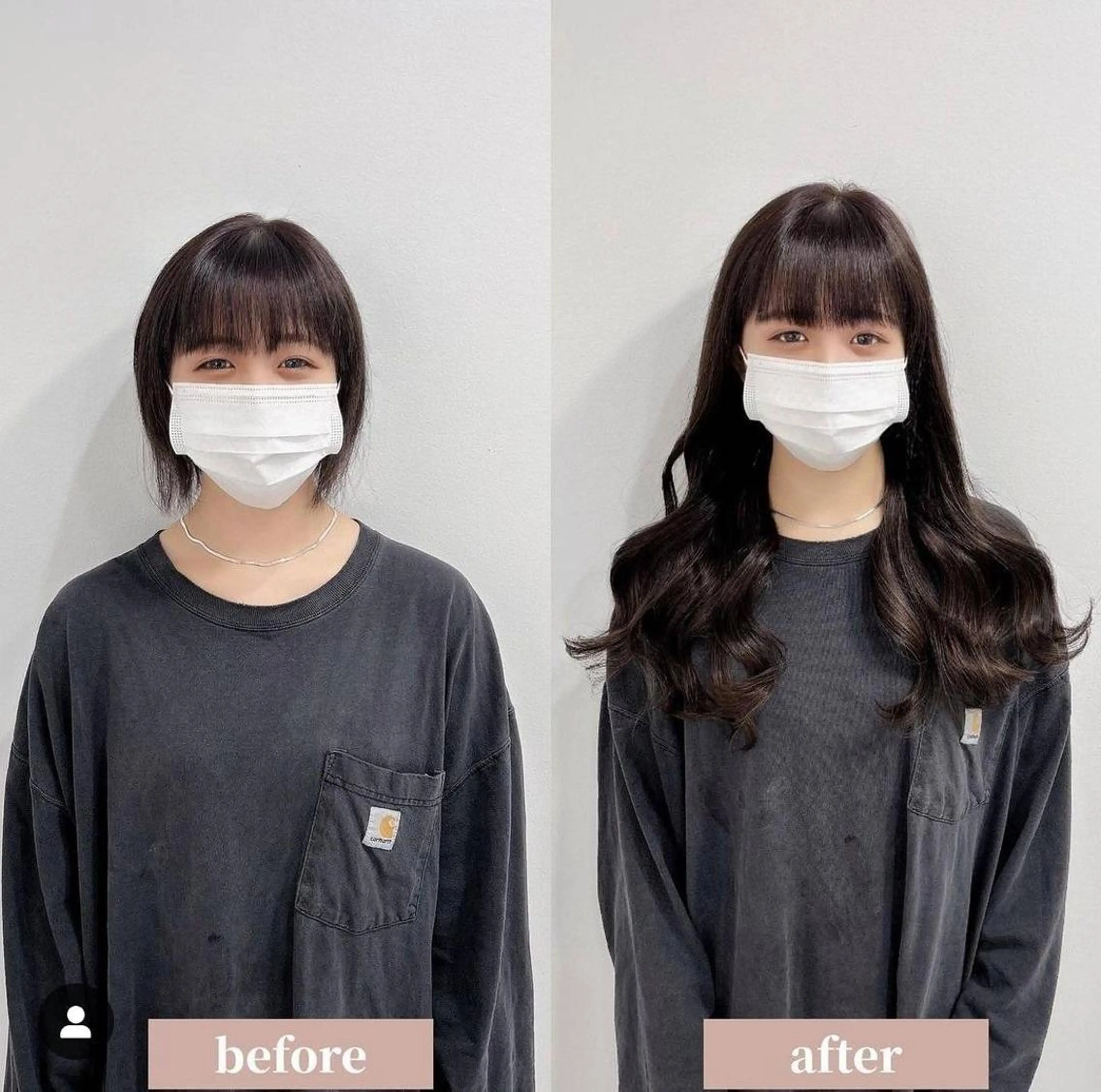 ロング カラー 💎エクステ専門店 BIZE梅田🇰🇷のヘアスタイル