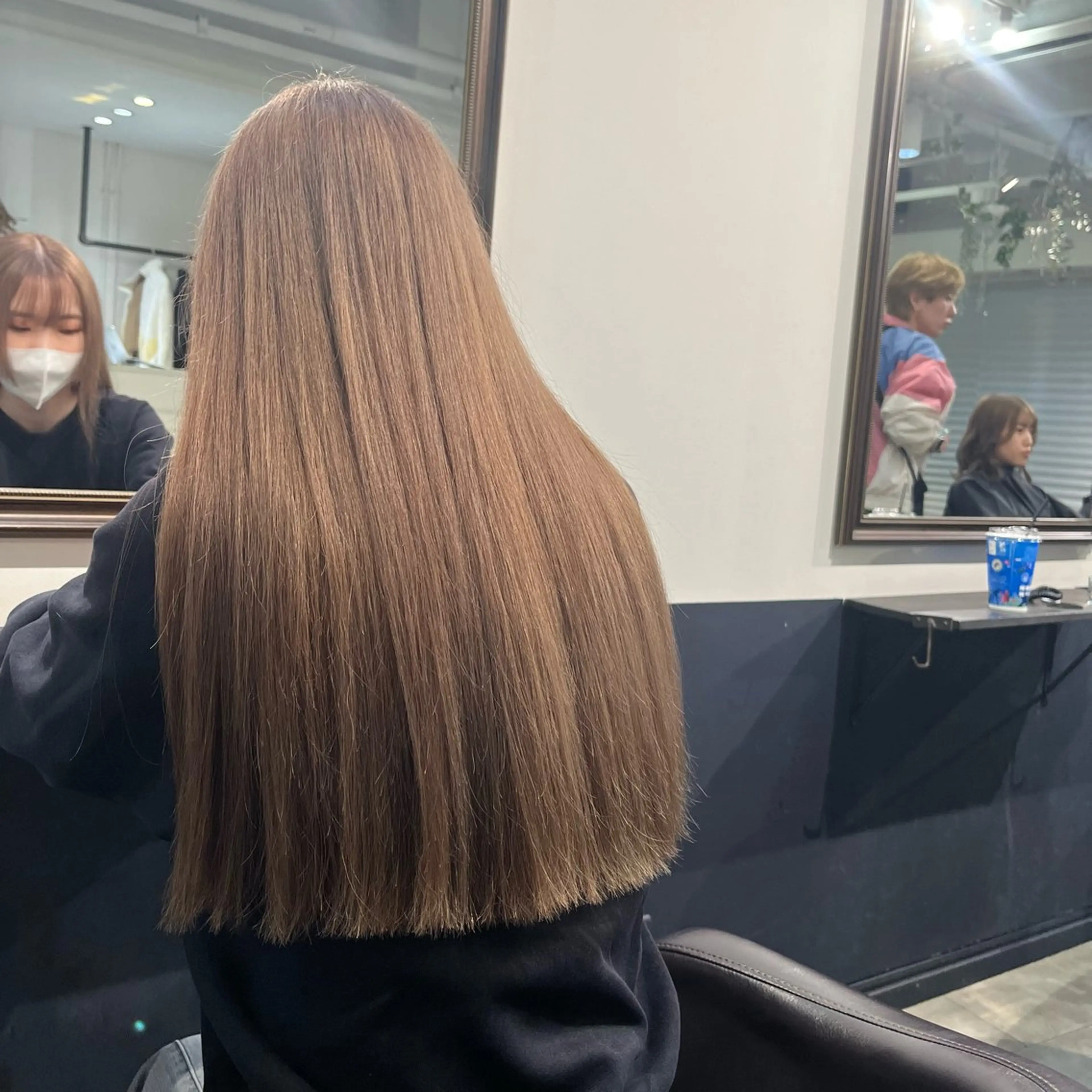 ロング ヘアカラー トリートメント 🌈カラー特化 ハイトーンけいと🌈のヘアスタイル