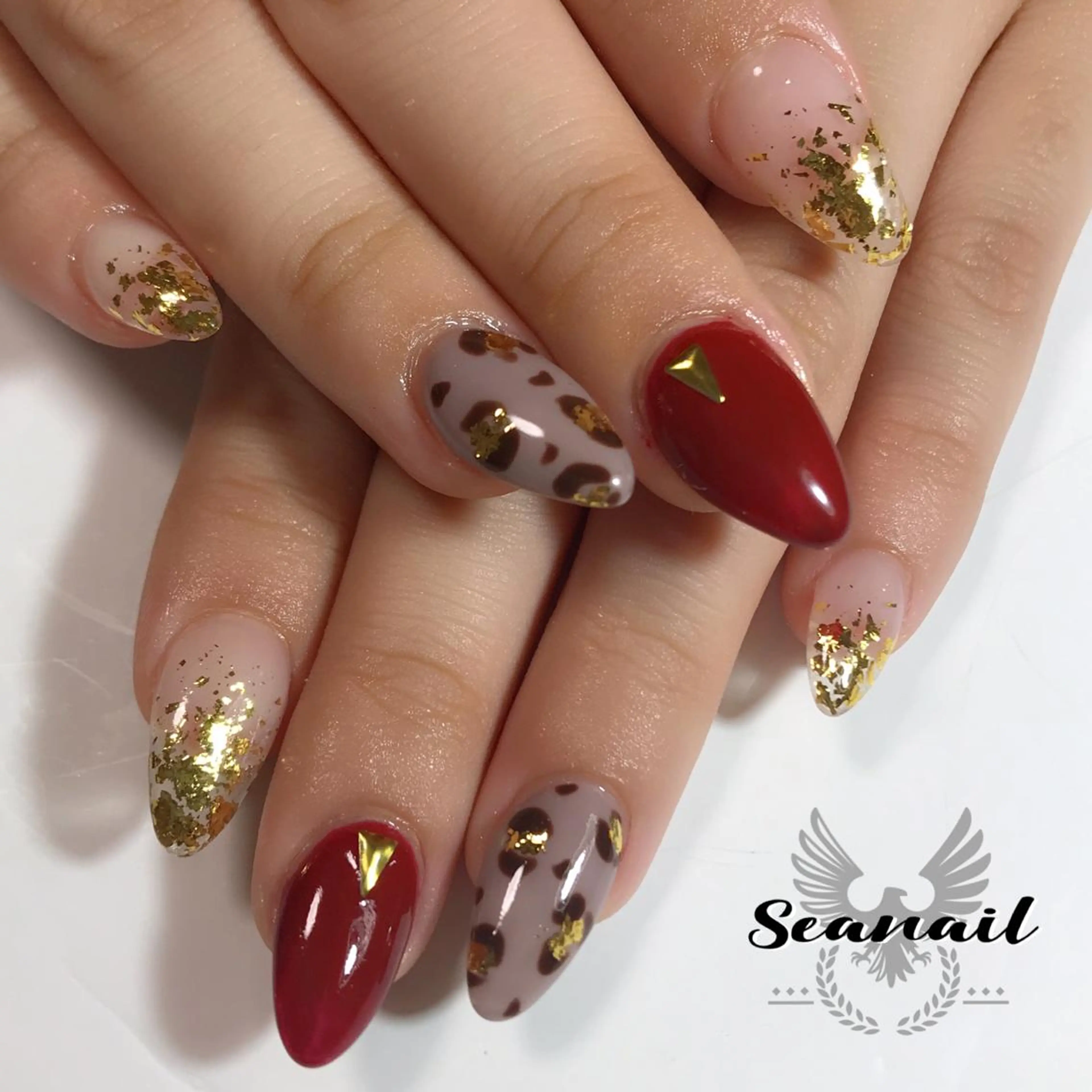 ネイル 小尾 栞のネイルデザイン