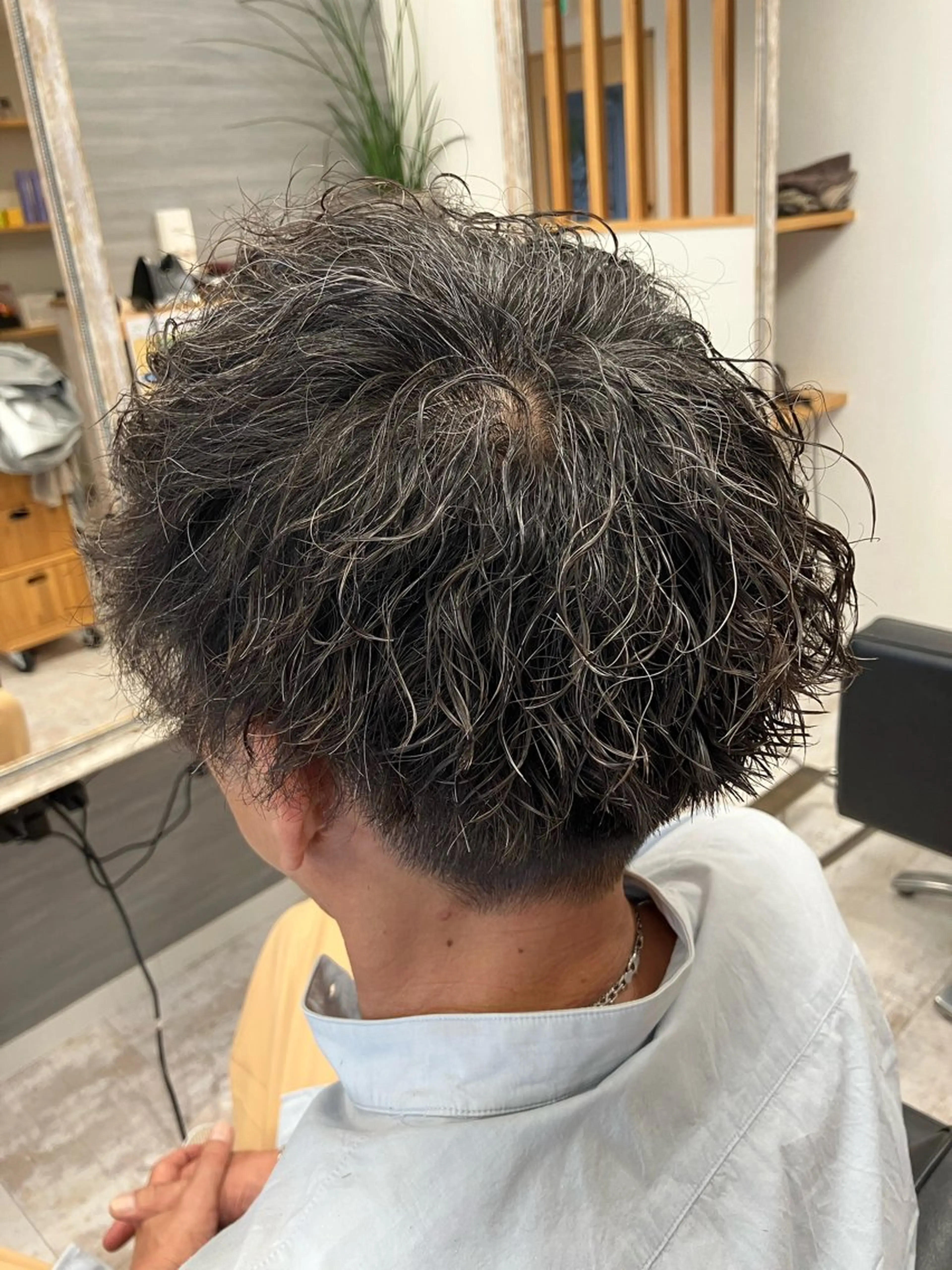 パーマ メンズ カット パーマ メンズ特化/パーマ/ フェードWATARUのヘアスタイル