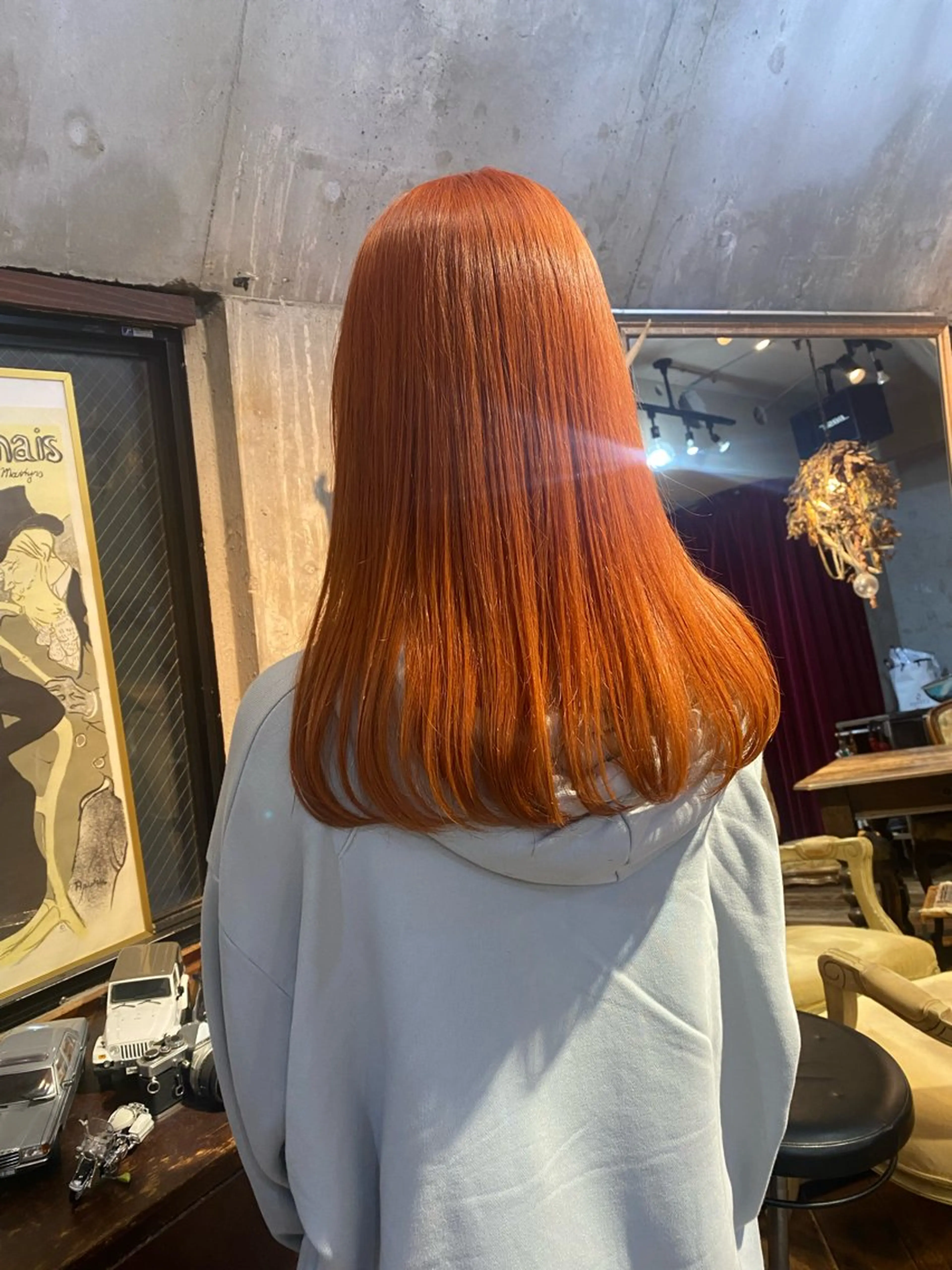 セミロング ヘアカラー トリートメント dorothy所属・KAWAHARA YUKIのヘアスタイル