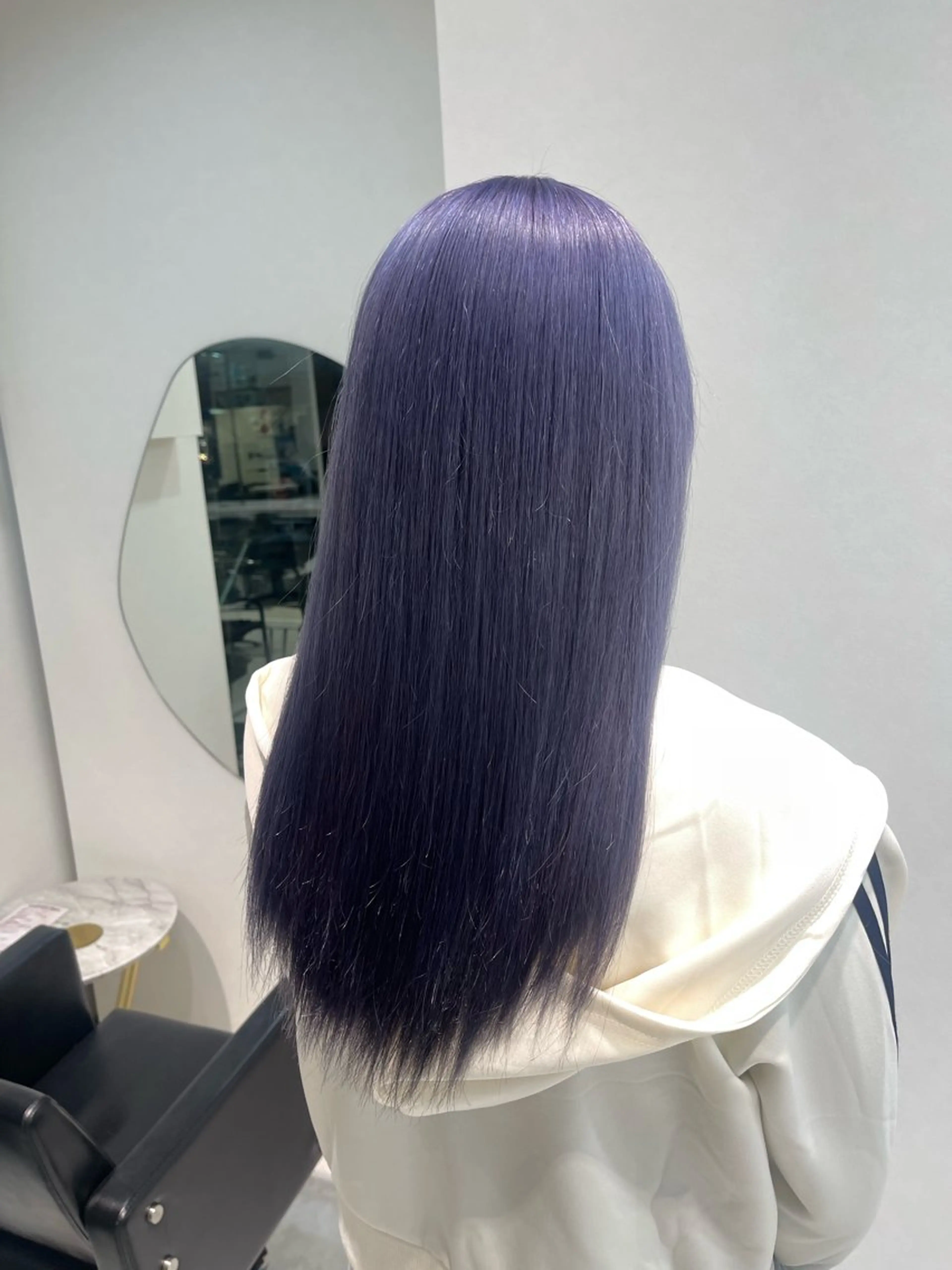 カラー ヘアカラー TENSHO ハイトーンレイヤーのヘアスタイル