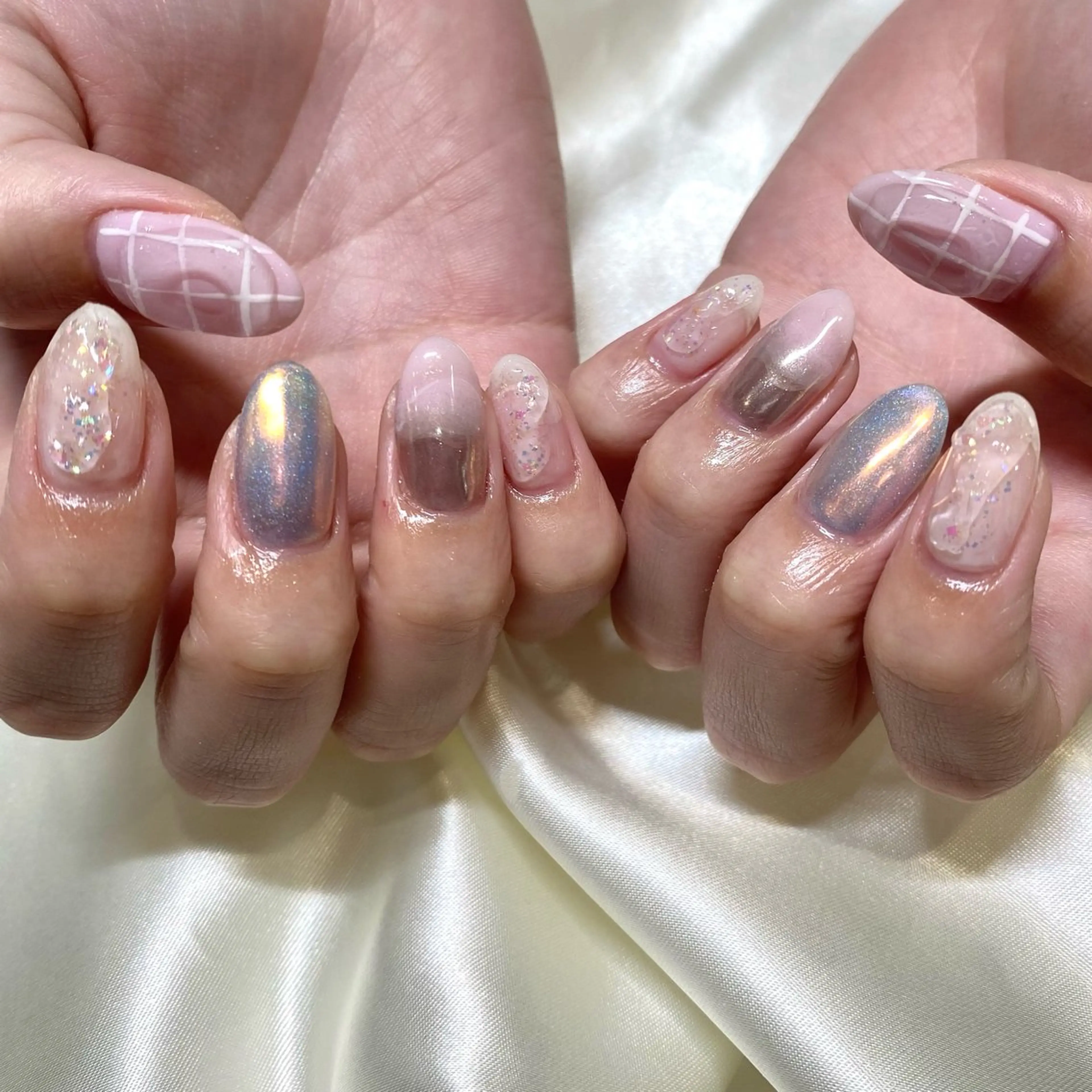 ネイル ハンドネイル 江原 楓果のネイルデザイン