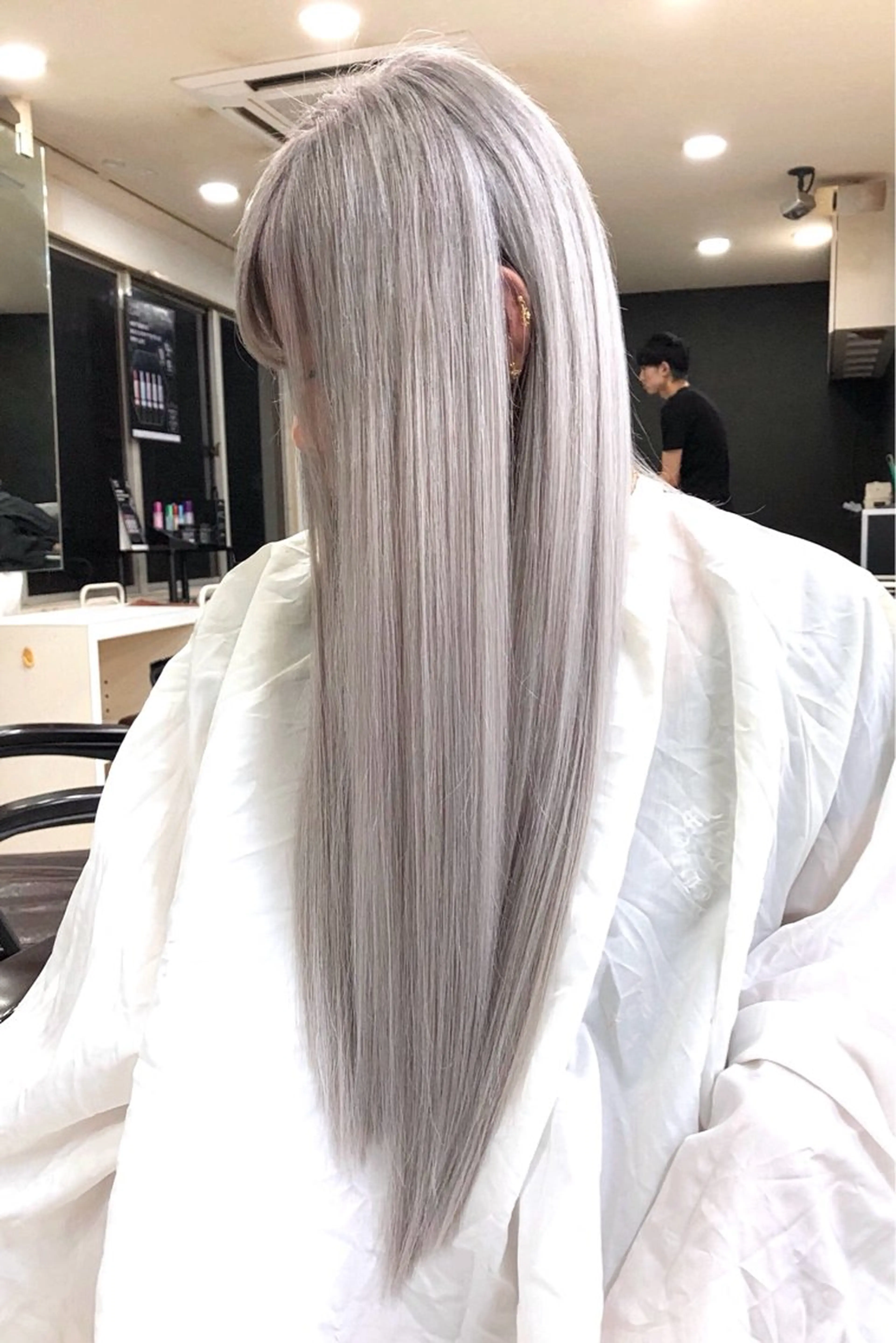 ミニモ限定価格【ブリーチ毛限定髪質改善ストレート】髪質改善ストレート➕毛先枝毛カット➕髪質改善トリートメントの写真