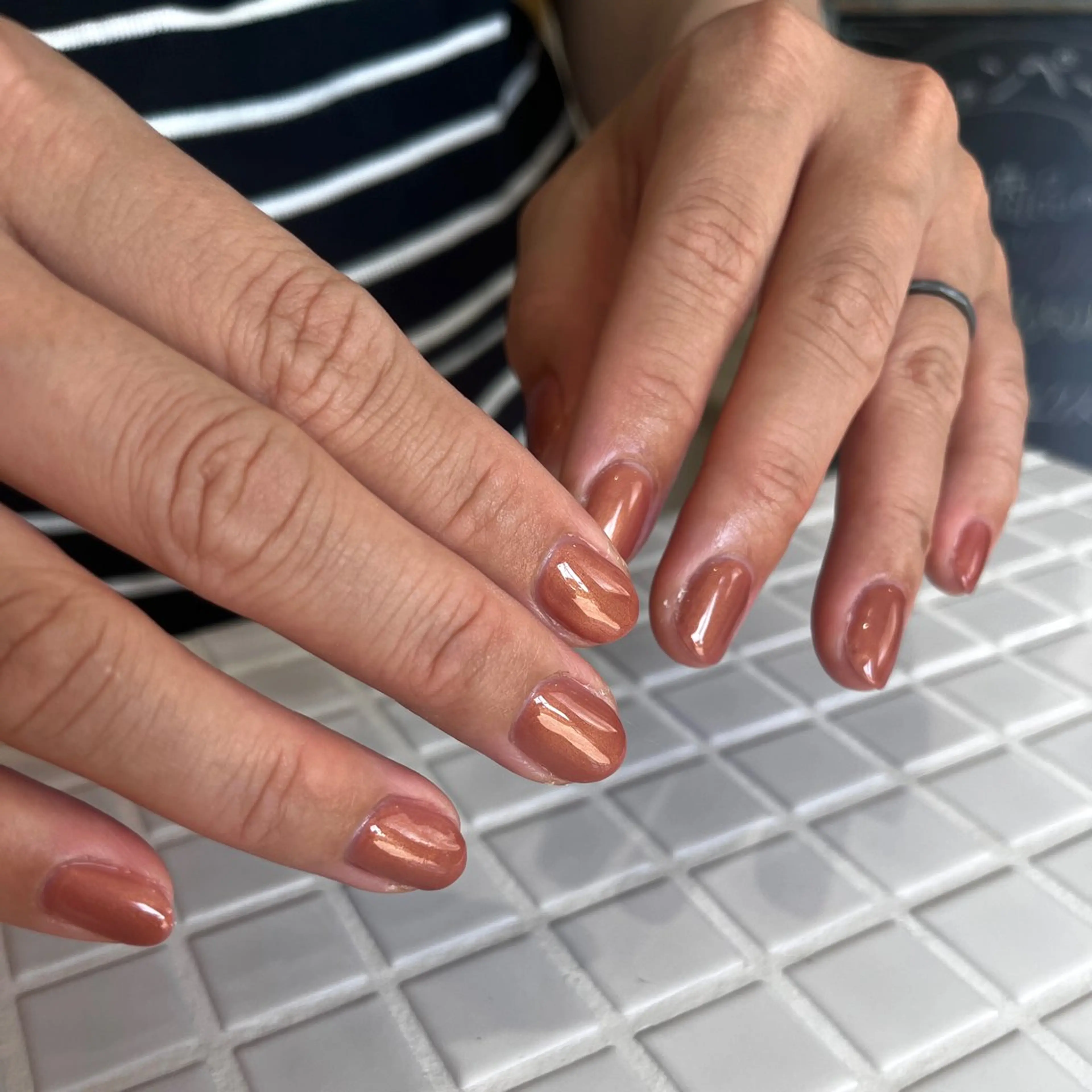 ネイル 深井 文音のネイルデザイン