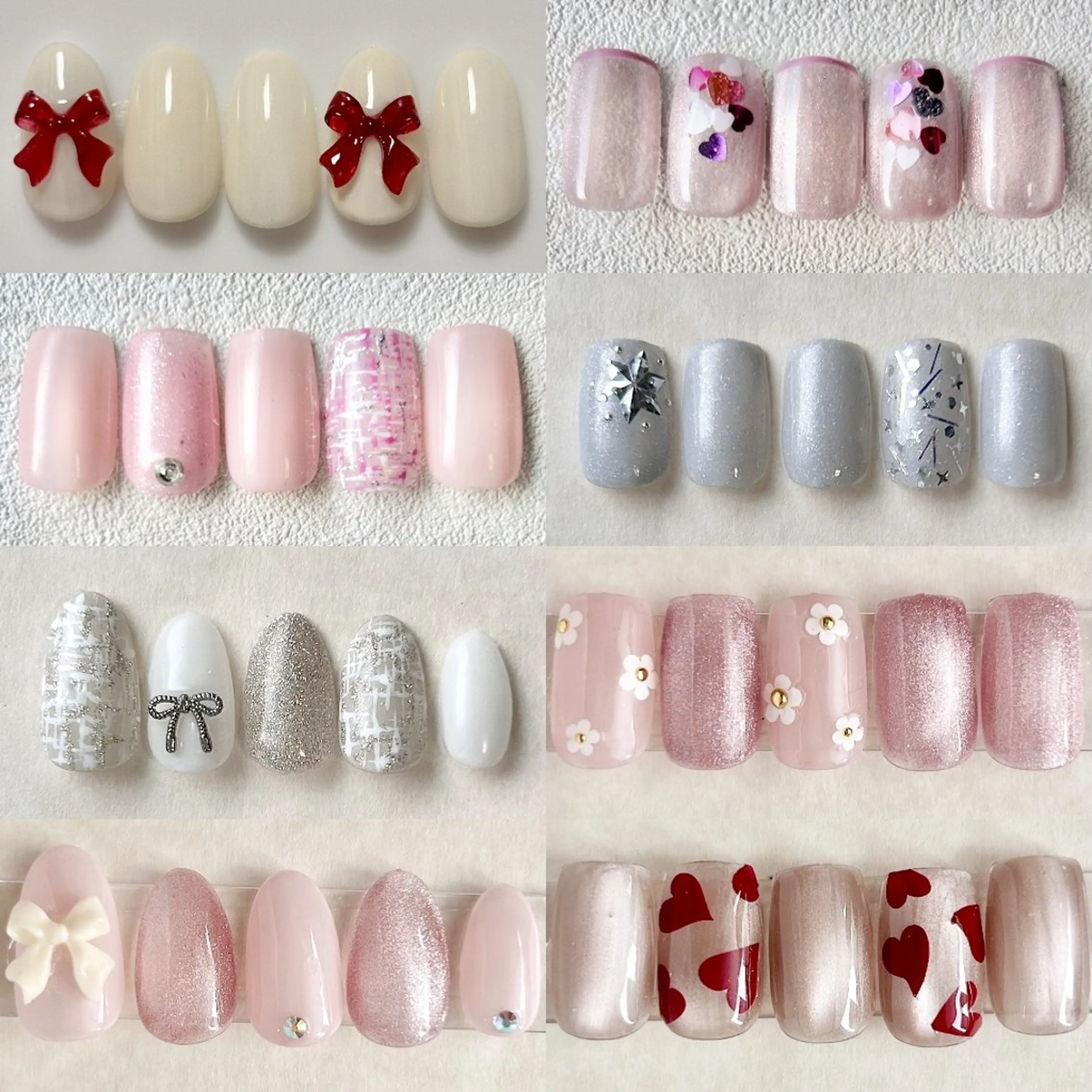 ネイル アートネイル ジェルネイル ガーリー オフィスネイル ハンドネイル muum_nail 新宿2分 三丁目1分のネイルデザイン