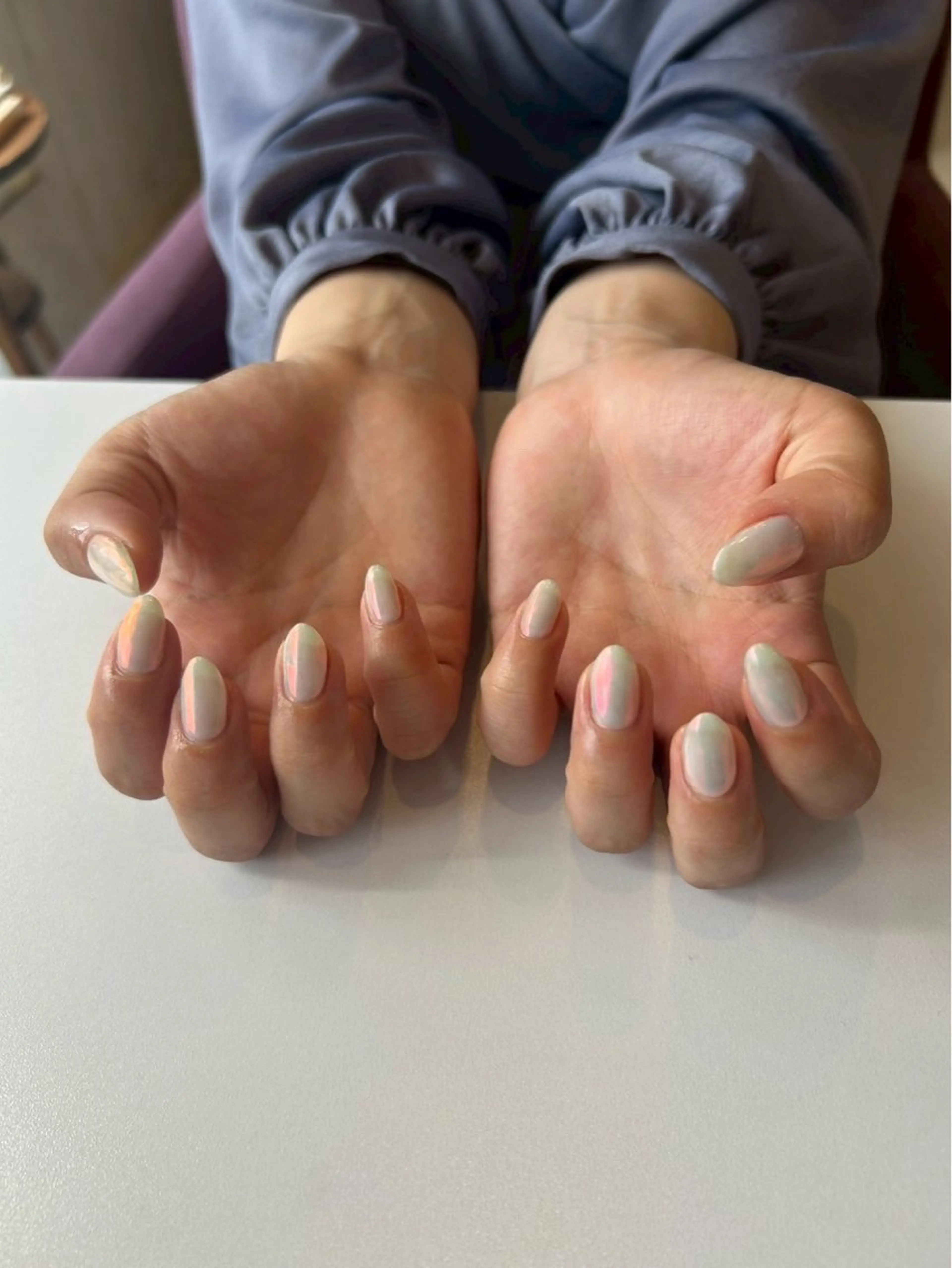 ネイル オーロラネイル REJOUIR本陣 hirayamaのヘアスタイル