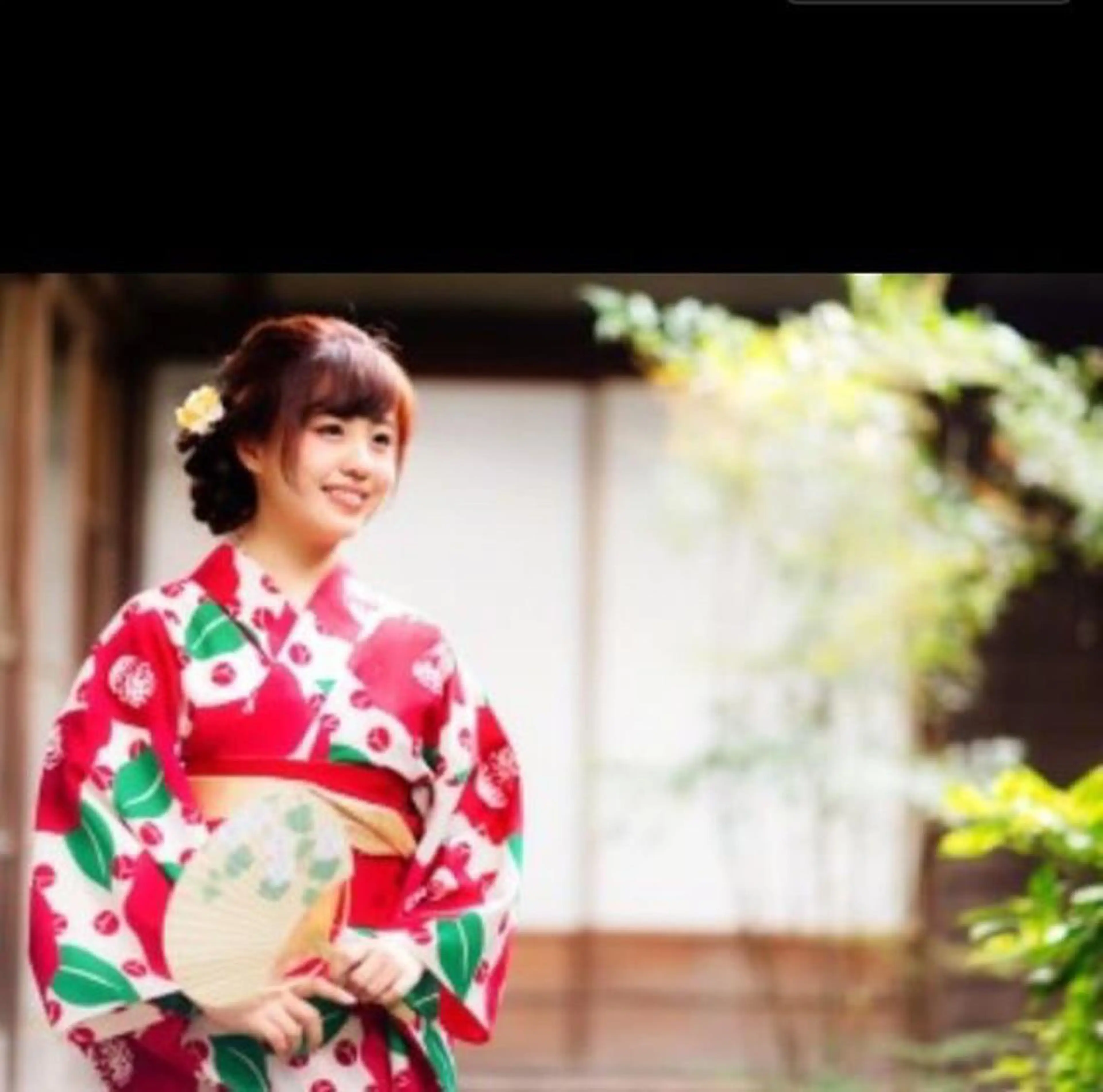 ミディアム 浴衣 グランパルティータ所属・石丸 洋子のヘアスタイル